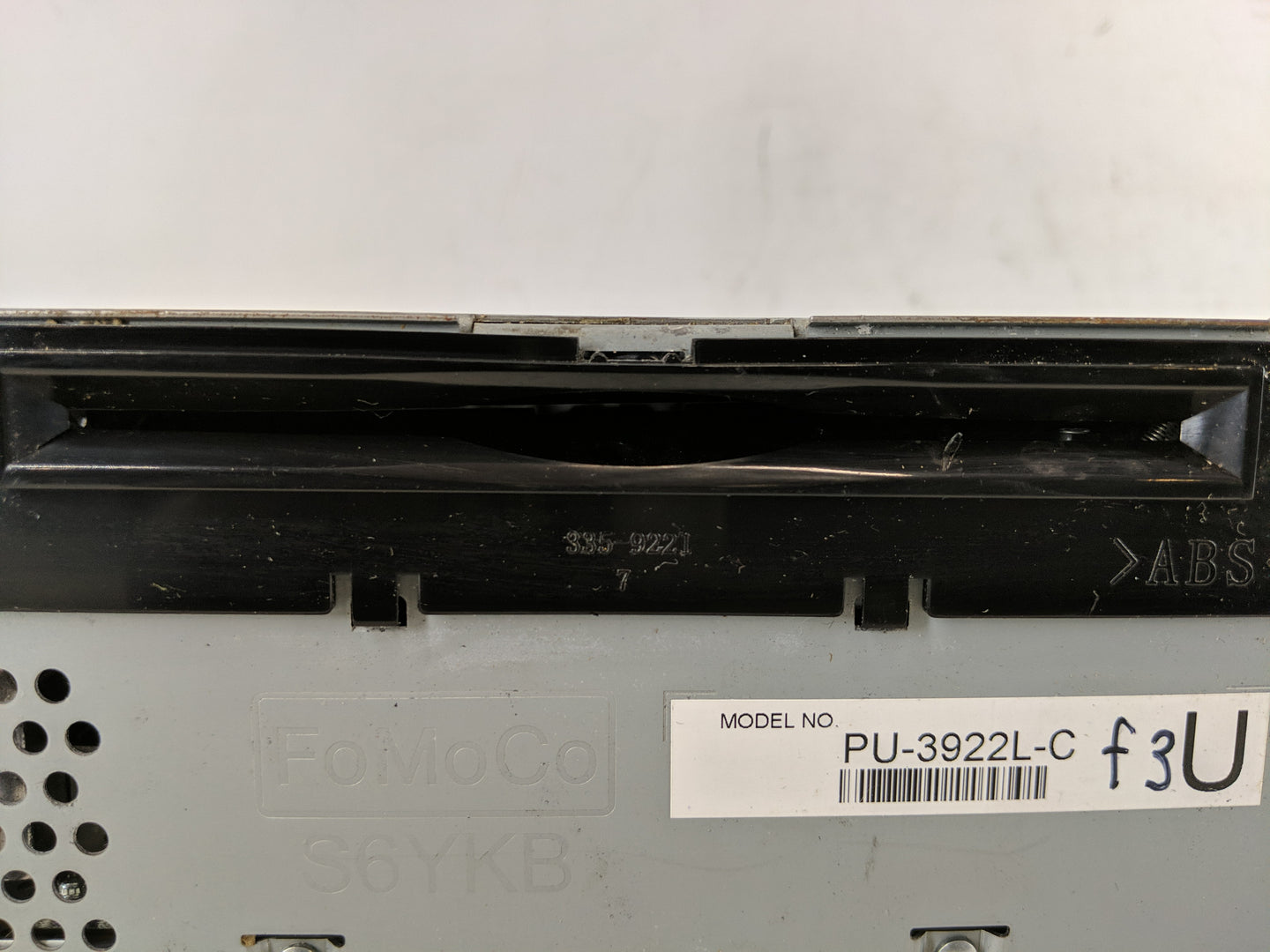 2017 Ford Explorer Radio AM FM Cd Player Receiver Replacement P/N:HB5T-19C107-BA Fits OEM Used Auto Parts - Oemusedautoparts