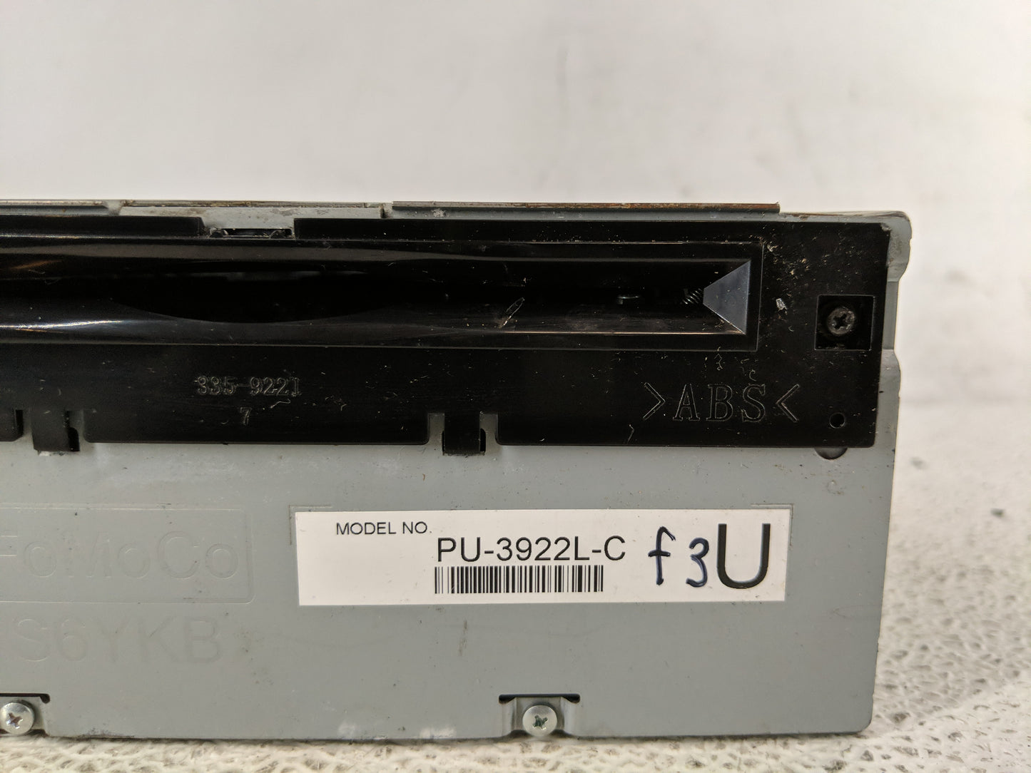 2017 Ford Explorer Radio AM FM Cd Player Receiver Replacement P/N:HB5T-19C107-BA Fits OEM Used Auto Parts - Oemusedautoparts