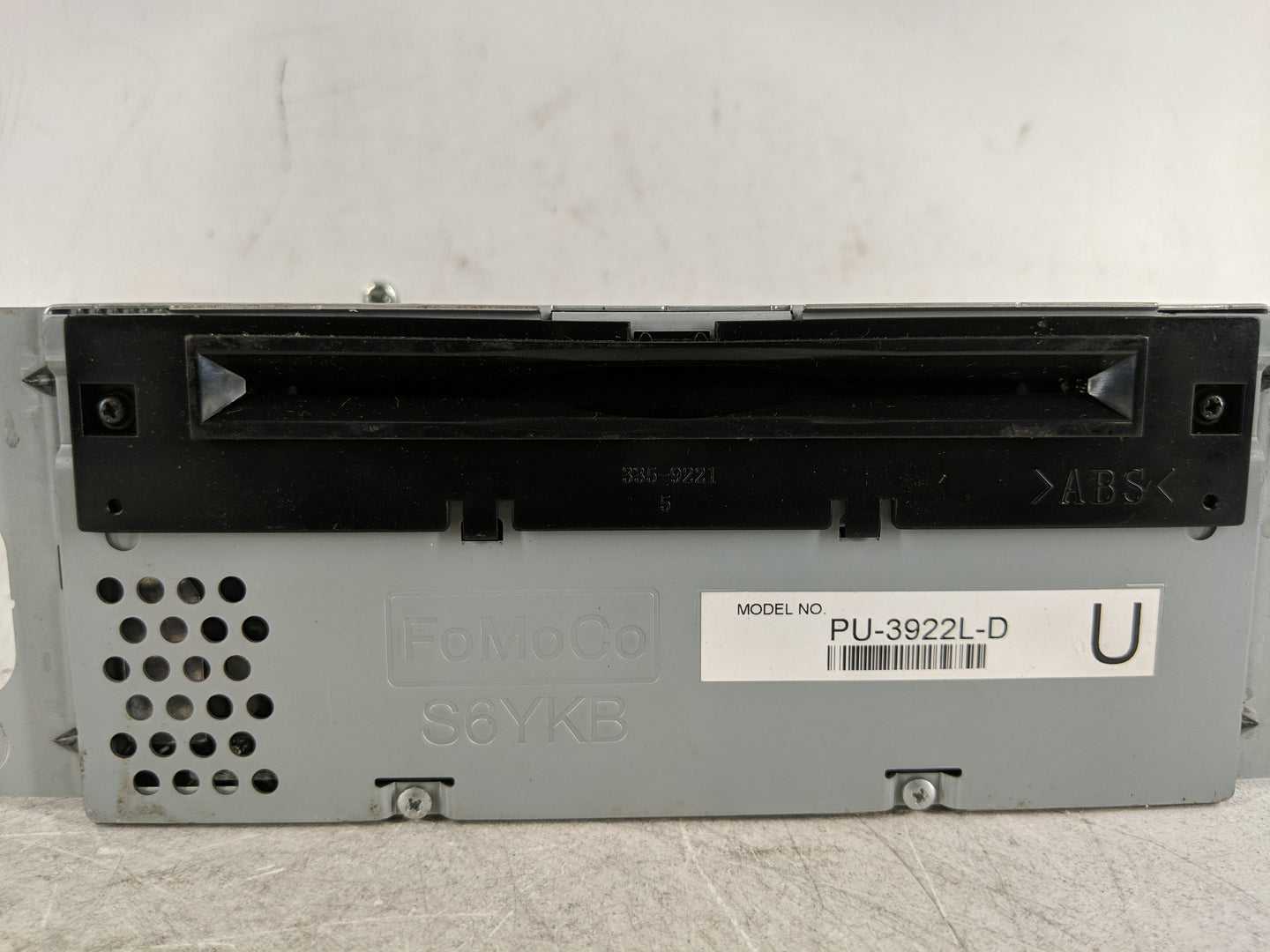 2017 Ford Explorer Radio AM FM Cd Player Receiver Replacement P/N:HB5T-19C107-BA Fits OEM Used Auto Parts - Oemusedautoparts