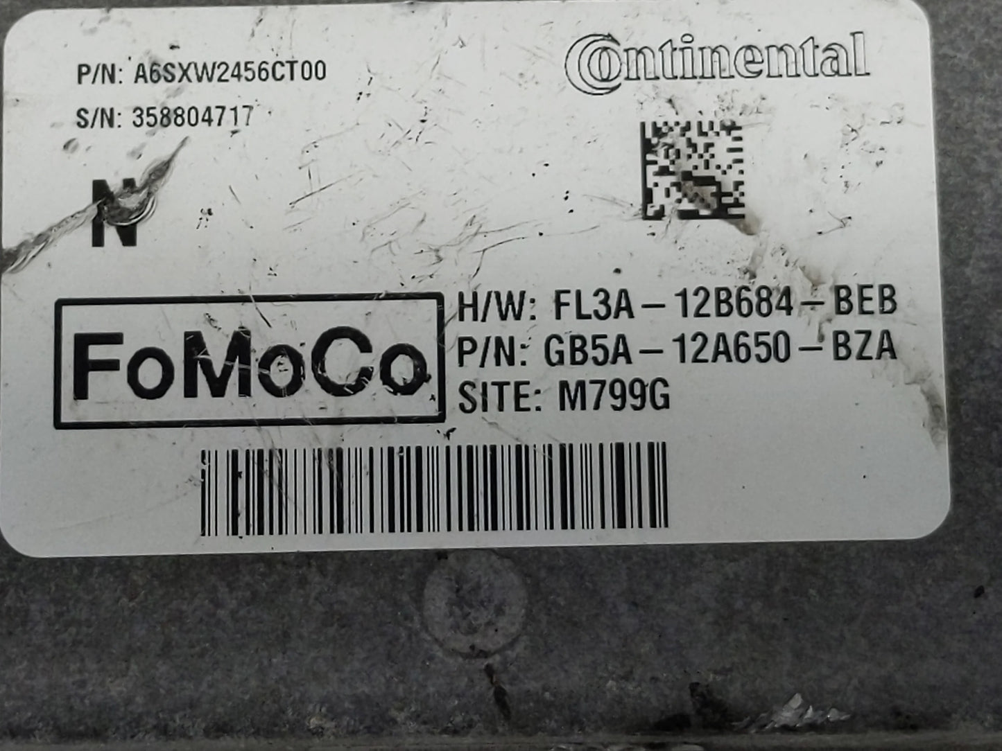 2016-2019 Ford Explorer PCM Engine Control Computer ECU ECM PCU OEM P/N:FU5T-14F262-AA Fits Fits 2015 2016 2017 2018 2019 OE