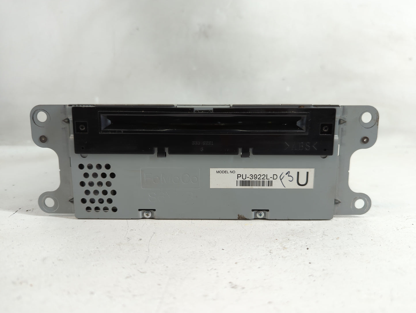2017 Ford Explorer Radio AM FM Cd Player Receiver Replacement P/N:HB5T-19C107-BB Fits OEM Used Auto Parts - Oemusedautoparts
