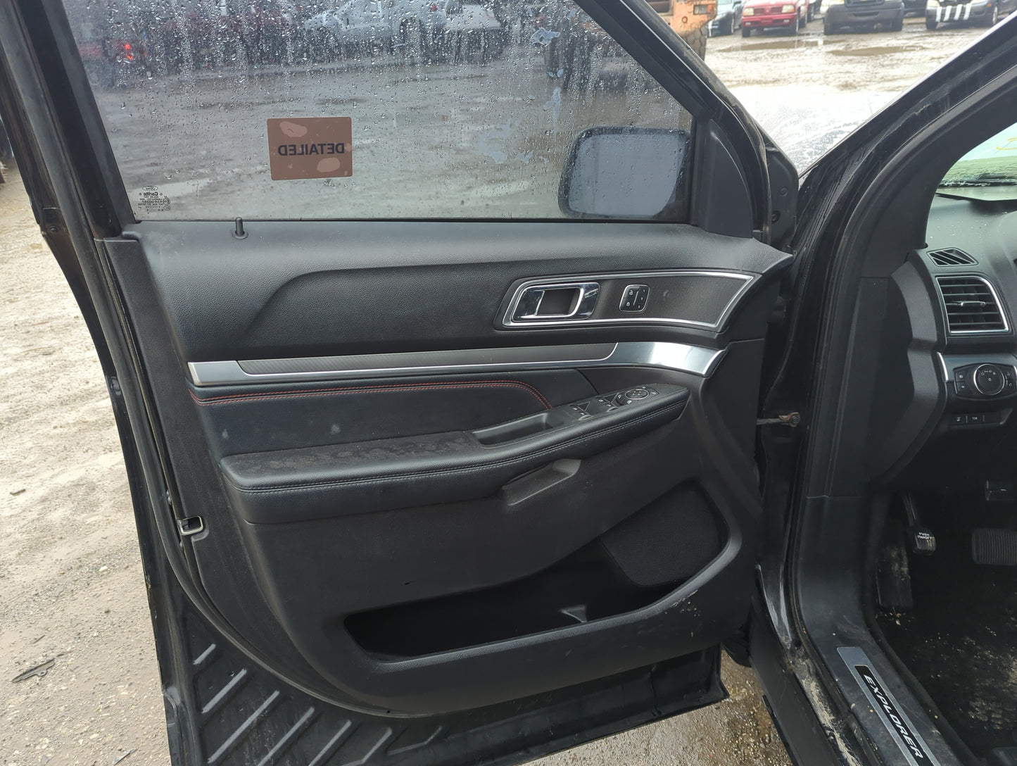 2017 Ford Explorer Front Left Driver Interior Door Panel Trim 1299337 - Oemusedautoparts1.com