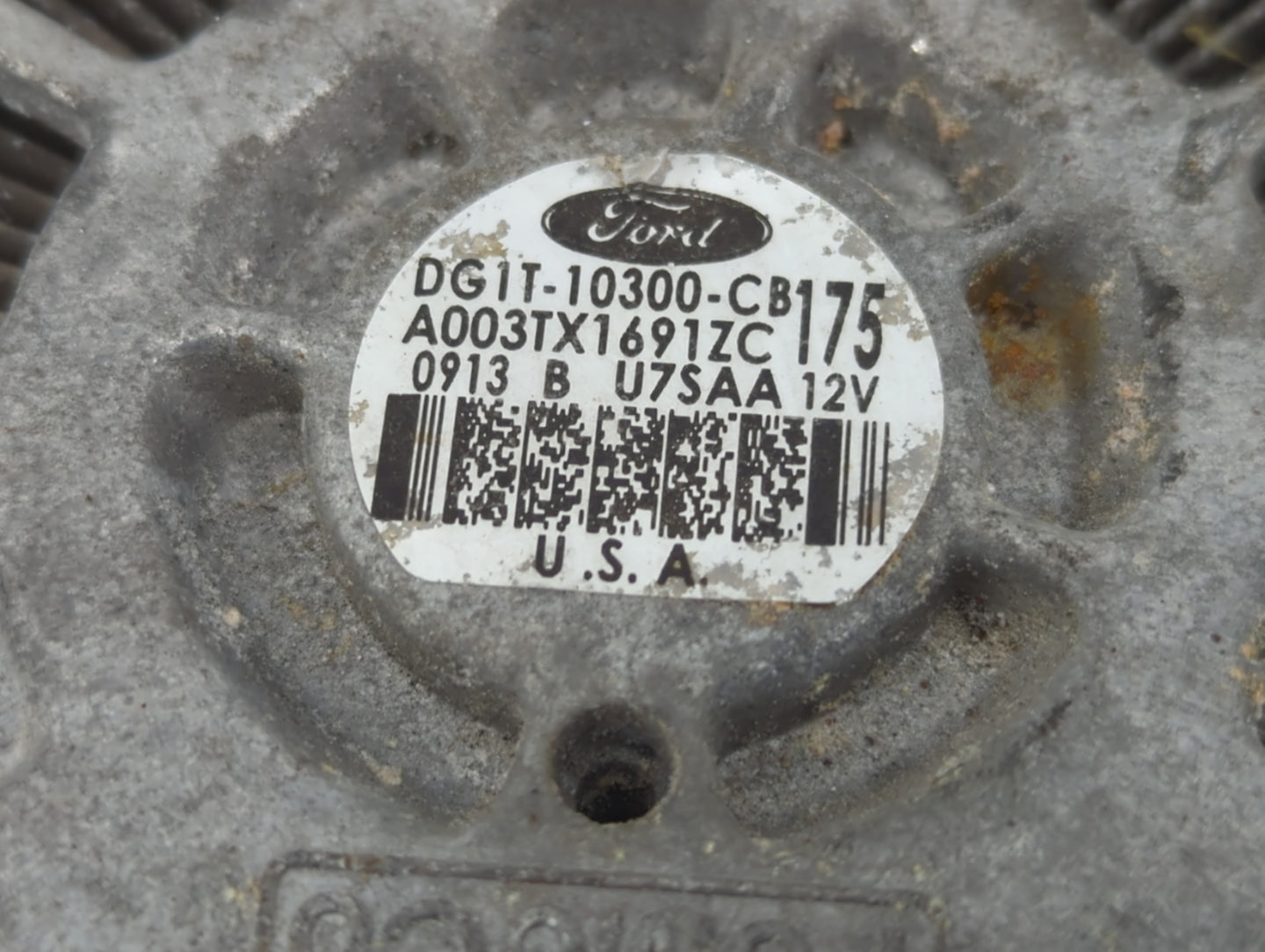 2011-2019 Ford Explorer Alternator Replacement Generator Charging Assembly Engine OEM P/N:DG1T-10300-CB GB5T-10300-AB Fits O