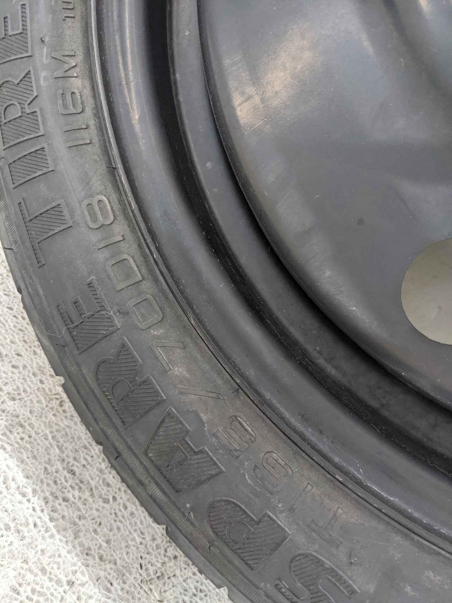 2013-2019 Ford Explorer Spare Donut Tire Wheel Rim Oem - Oemusedautoparts1.com