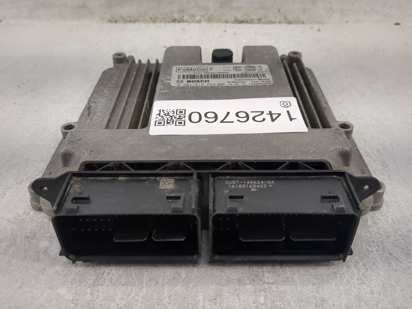 2016-2019 Ford Explorer PCM Engine Control Computer ECU ECM PCU OEM P/N:GB5A-12A650-YA FB5A-12B684-CA Fits OEM Used Auto Par