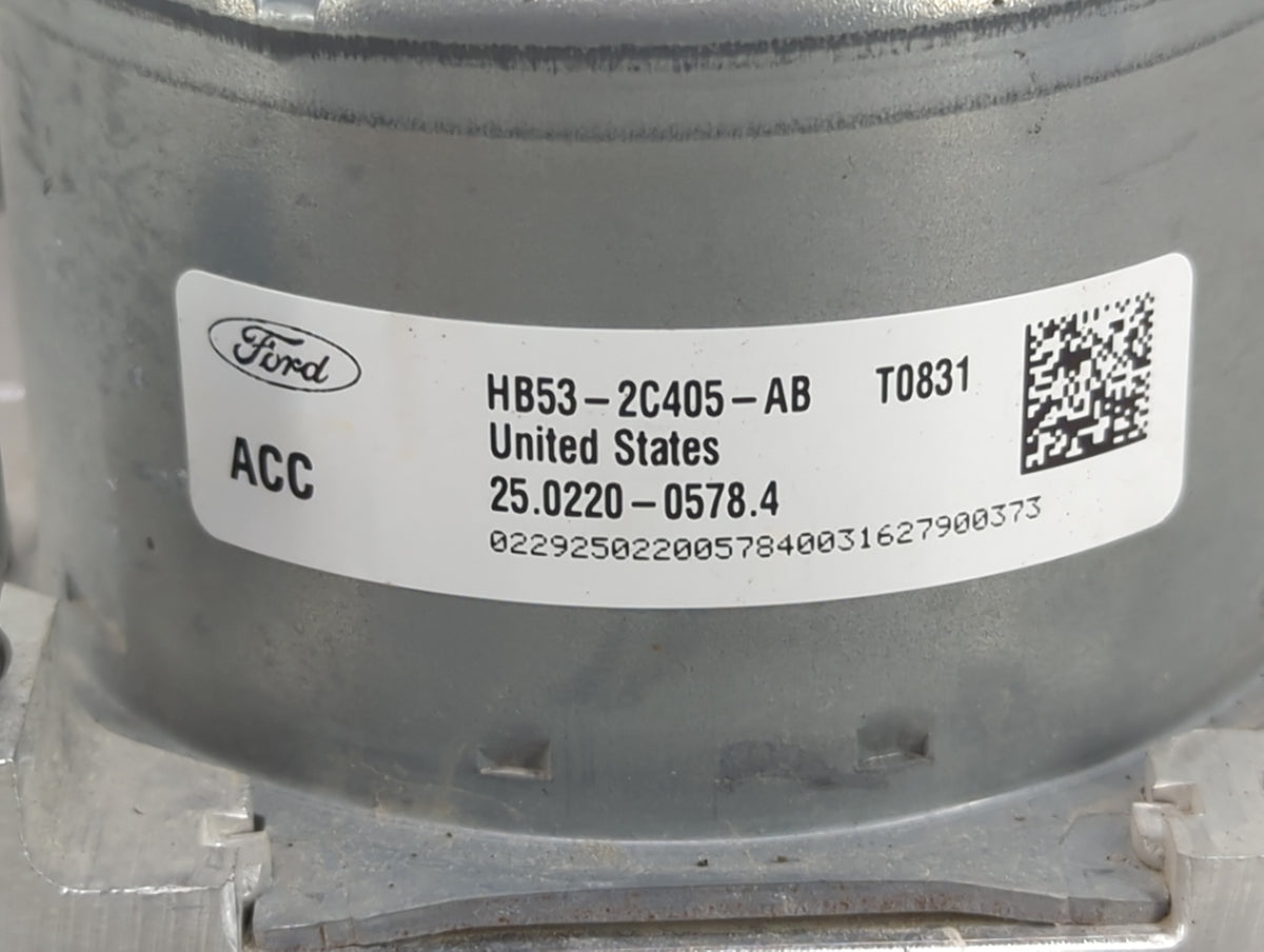 2017 Ford Explorer Anti-Lock Brake ABS Pump Module Actuator OEM P/N:HB53-2C405-AB Fits OEM Used Auto Parts - Oemusedautopart