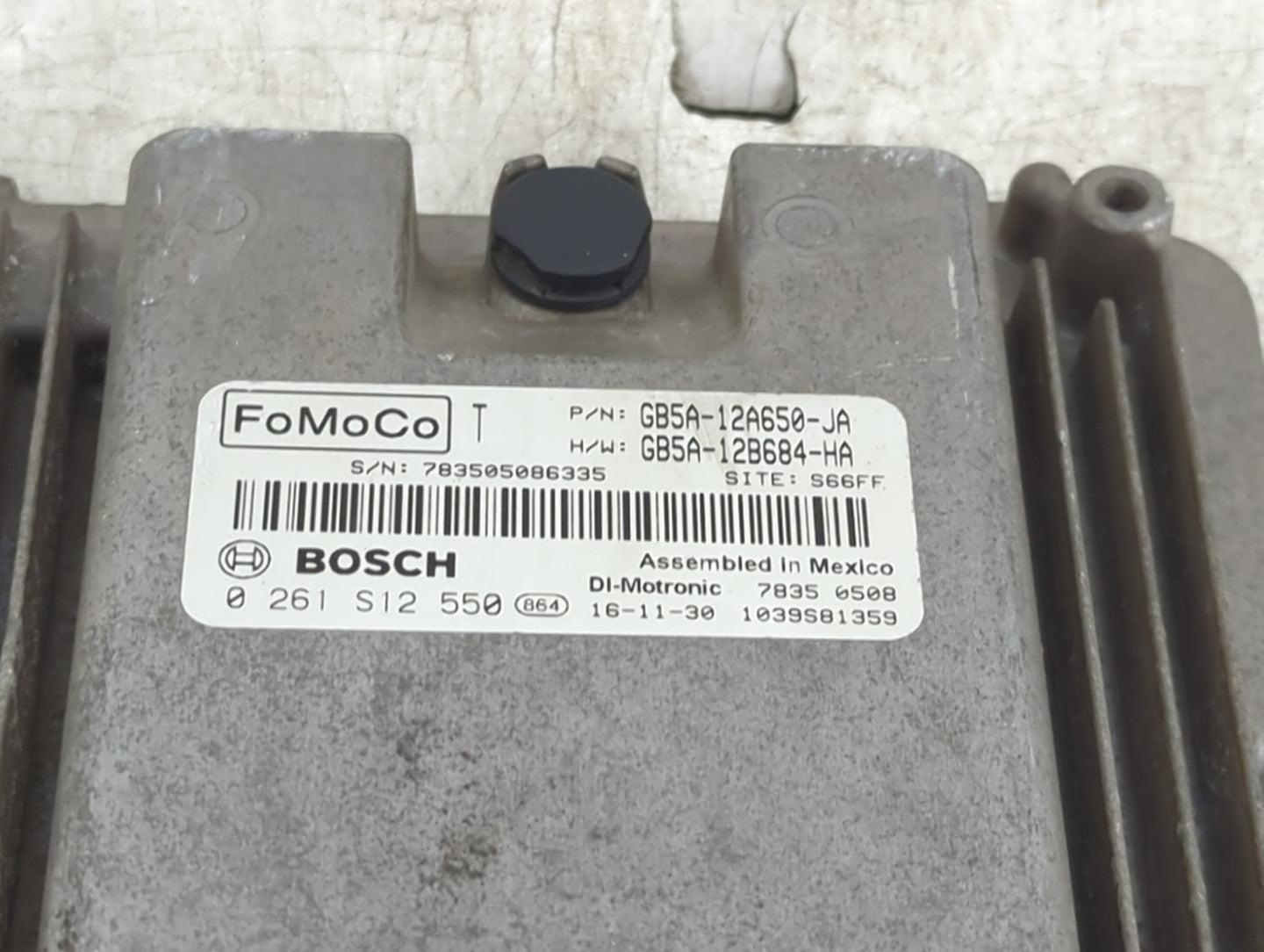 2016-2019 Ford Explorer PCM Engine Control Computer ECU ECM PCU OEM P/N:GB5A-12A650-JA GB5A-12B684-HA Fits OEM Used Auto Par