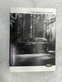 2017 Ford Explorer Owners Manual Book Guide P/N:HL2J19A321AC DL8J19A285AA OEM Used Auto Parts - Oemusedautoparts1.com