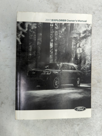 2017 Ford Explorer Owners Manual Book Guide P/N:HL2J19A321AC DL8J19A285AA OEM Used Auto Parts - Oemusedautoparts1.com