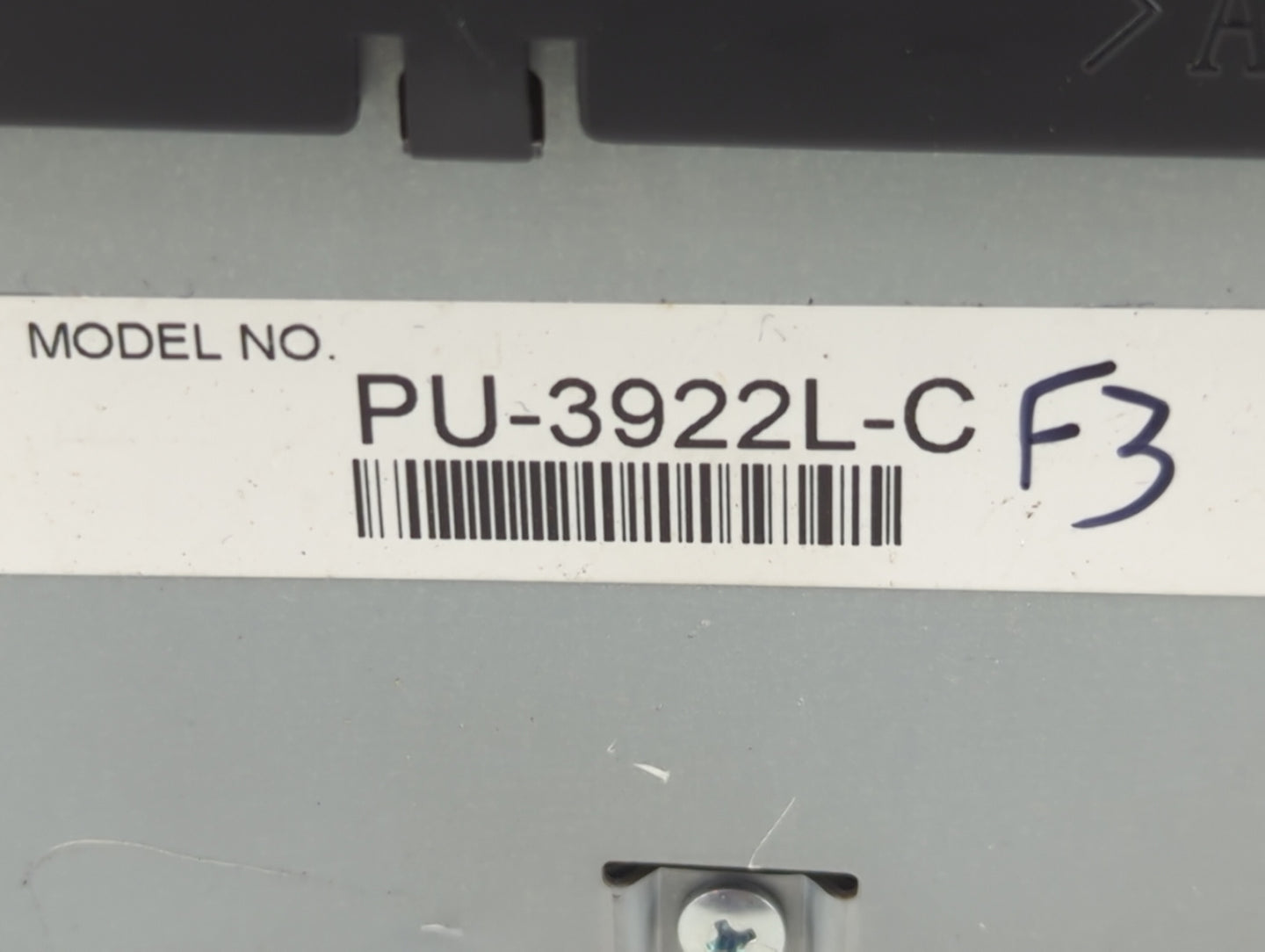 2017 Ford Explorer Radio AM FM Cd Player Receiver Replacement P/N:PU-3922L-C HB5T-19C107-BAXLT Fits OEM Used Auto Parts - Oe