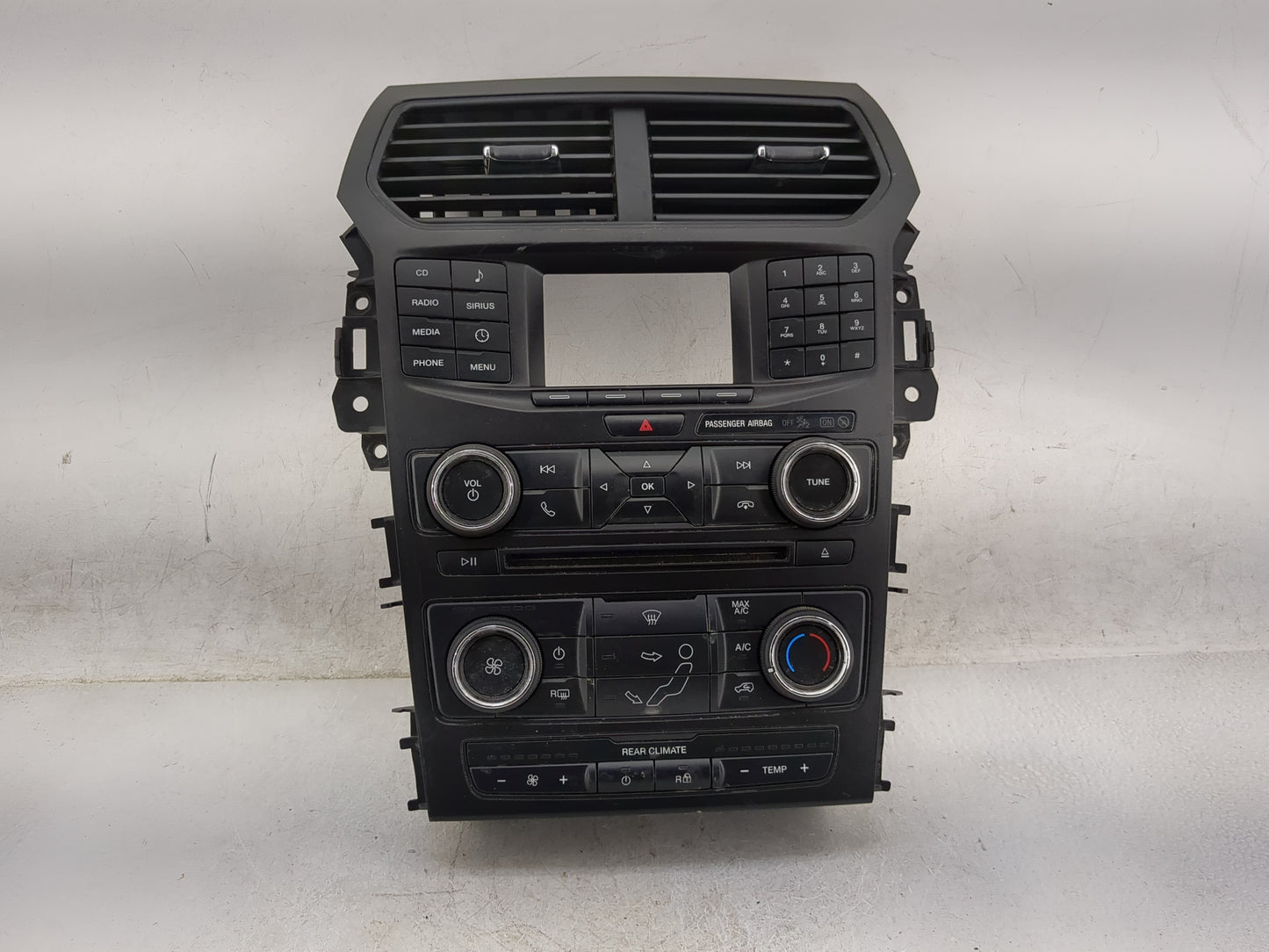 2017 Ford Explorer Climate Control Module Temperature AC/Heater Replacement P/N:GB5T-18A802-JD CV-FJ15E2GX Fits OEM Used Aut