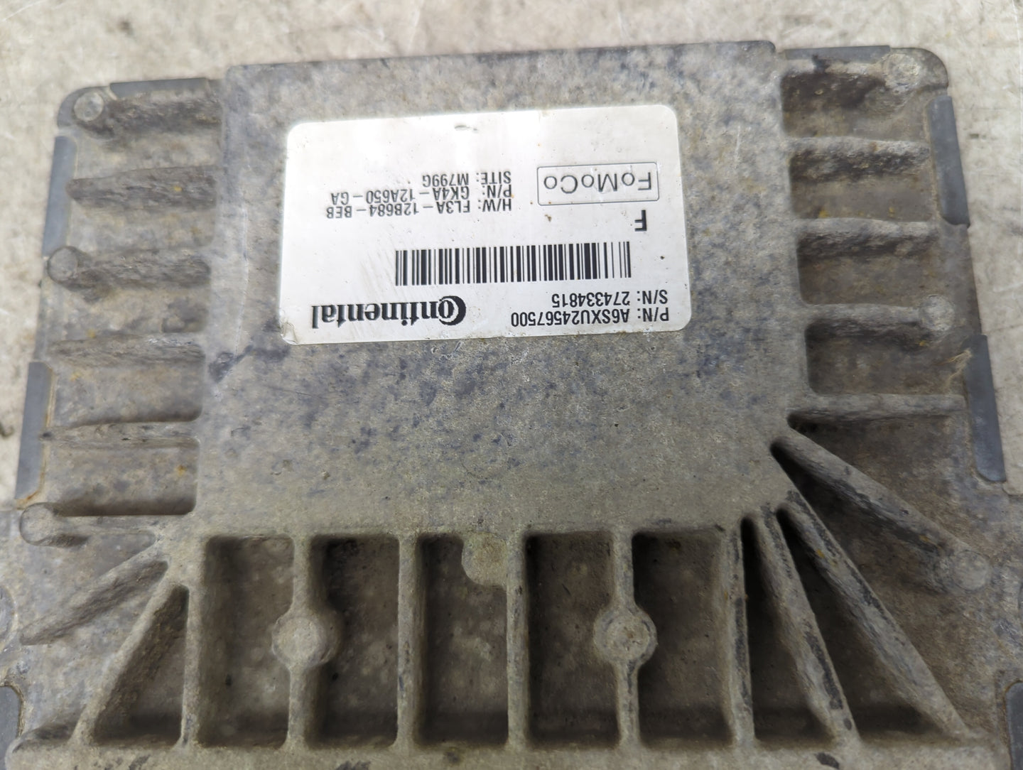 2016-2019 Ford Explorer PCM Engine Control Computer ECU ECM PCU OEM P/N:FL3A-12B684-BEB 6KA A-12A650-GA Fits OEM Used Auto P