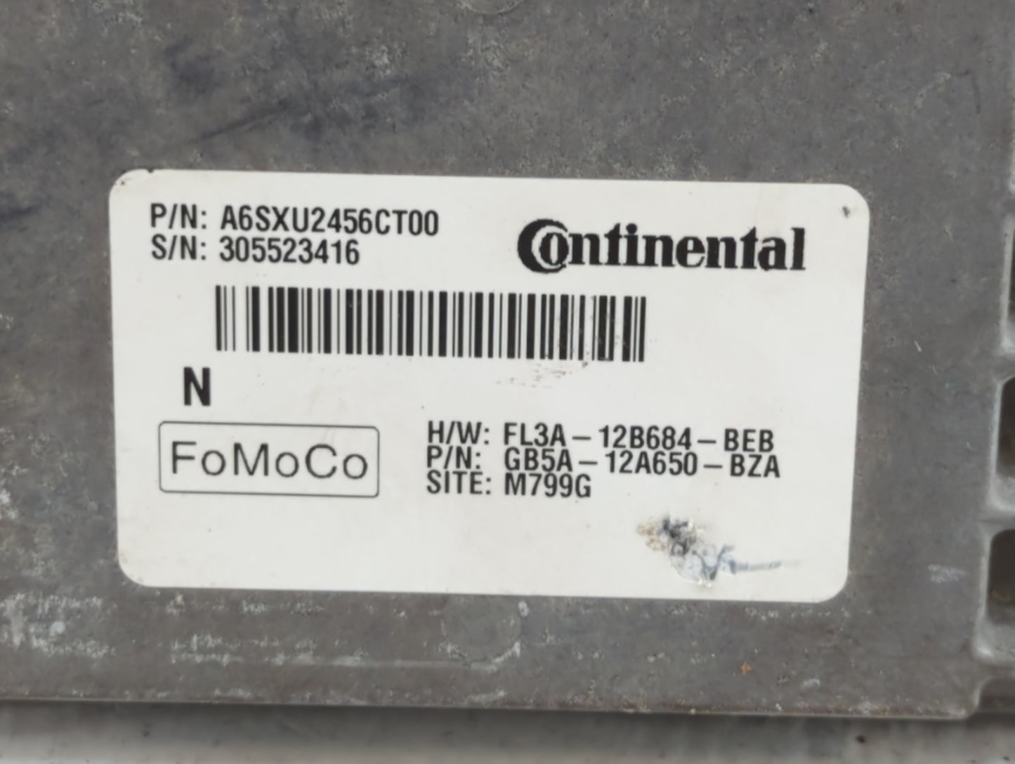 2016-2019 Ford Explorer PCM Engine Control Computer ECU ECM PCU OEM P/N:GK4A-12A650-GA G2GA-12A650-AJC Fits OEM Used Auto Pa
