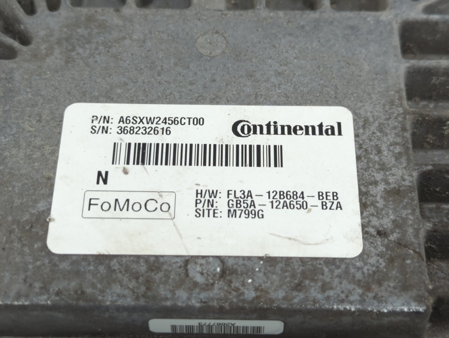 2016-2019 Ford Explorer PCM Engine Control Computer ECU ECM PCU OEM P/N:FL3A-12B684-BEB FR3A-12A650-ESA Fits OEM Used Auto P