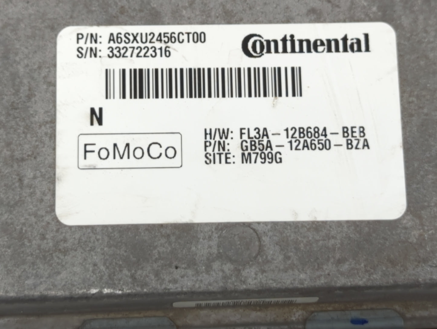 2016-2019 Ford Explorer PCM Engine Control Computer ECU ECM PCU OEM P/N:GB5A-12A650-BZA GB5A-12A650-AGA Fits OEM Used Auto P