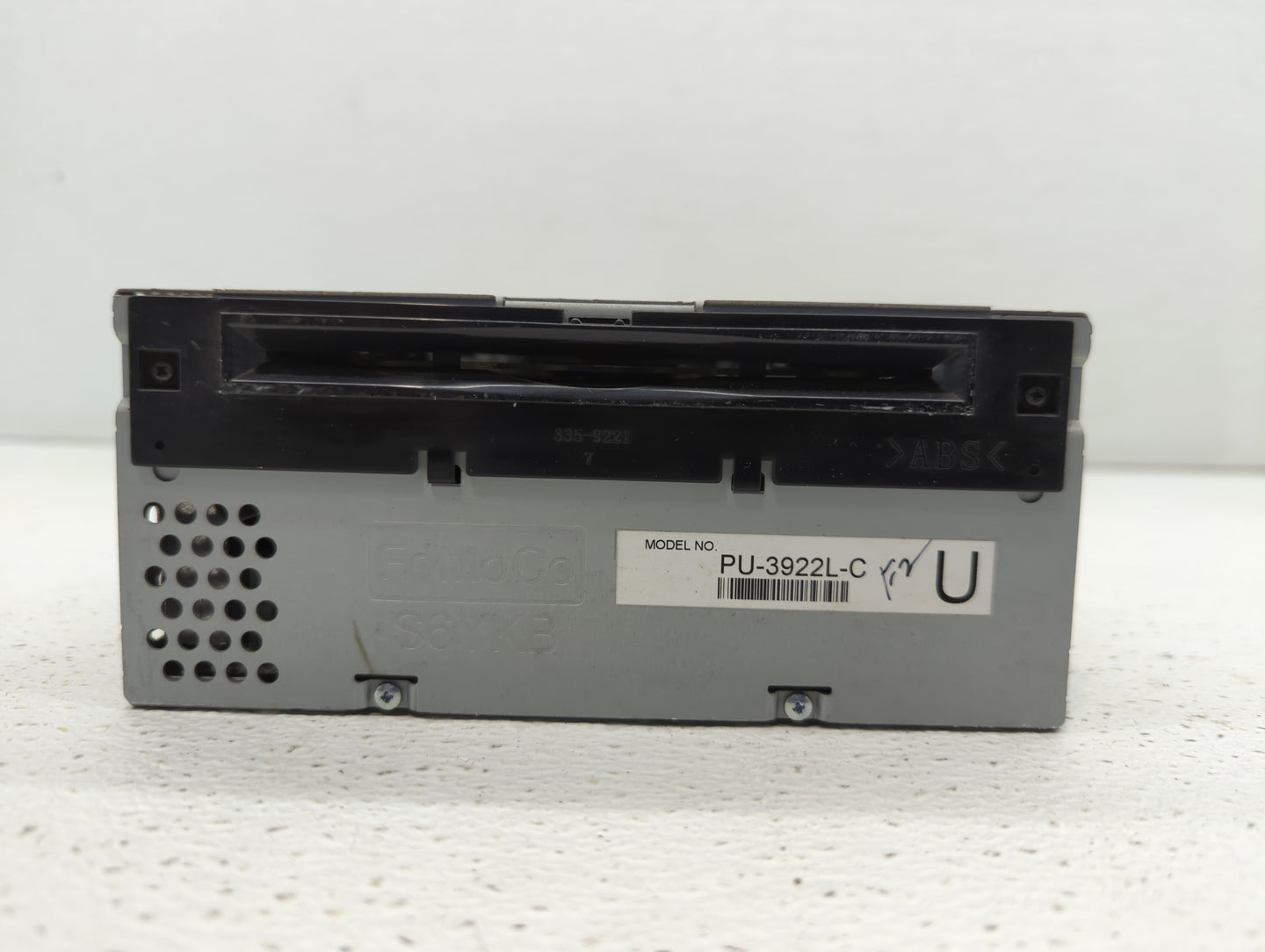 2017 Ford Explorer Radio AM FM Cd Player Receiver Replacement P/N:HB5T-19C107-BB HB5T-19C107-BA Fits OEM Used Auto Parts - O