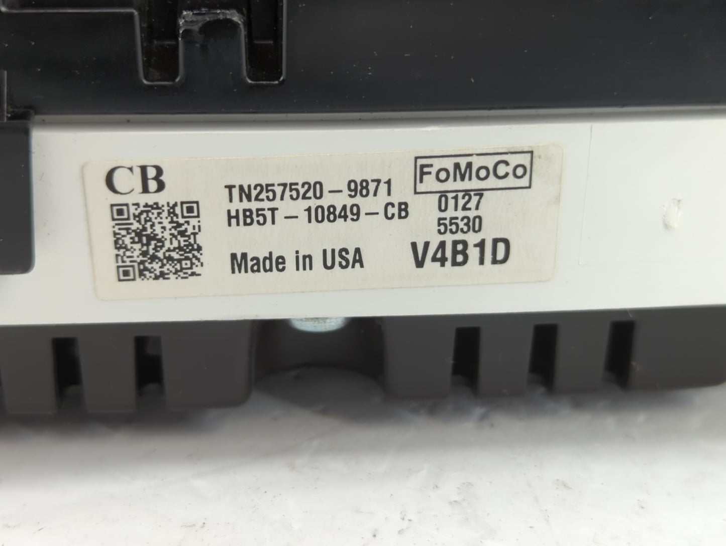 2017 Ford Explorer Instrument Cluster Speedometer Gauges P/N:HB5T-10849-CB Fits OEM Used Auto Parts - Oemusedautoparts1.com