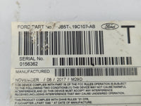2017 Ford Explorer Radio AM FM Cd Player Receiver Replacement P/N:JB5T-19C107-AB Fits OEM Used Auto Parts - Oemusedautoparts