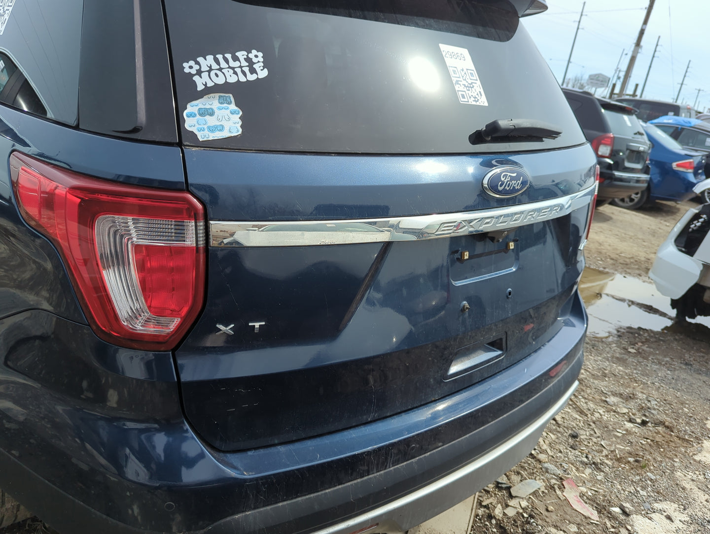 2017 Ford Explorer Trunk/decklid/hatch/tailgate Oem 5006456 - Oemusedautoparts1.com