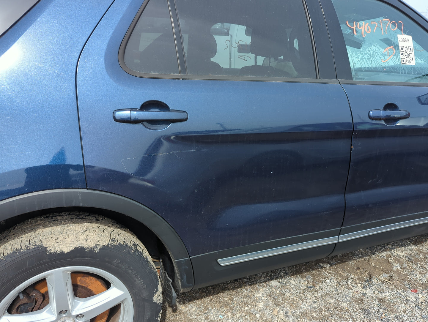 2011-2019 Ford Explorer Passenger Rear Door Oem 5006525 - Oemusedautoparts1.com