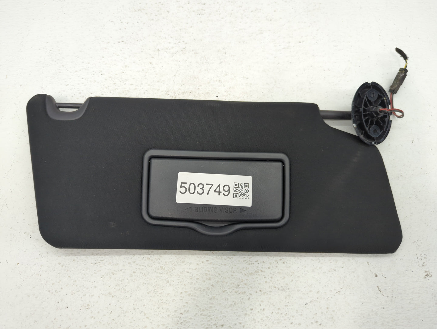 2017 Ford Explorer Sun Visor Shade Replacement Passenger Right Mirror Fits OEM Used Auto Parts - Oemusedautoparts1.com
