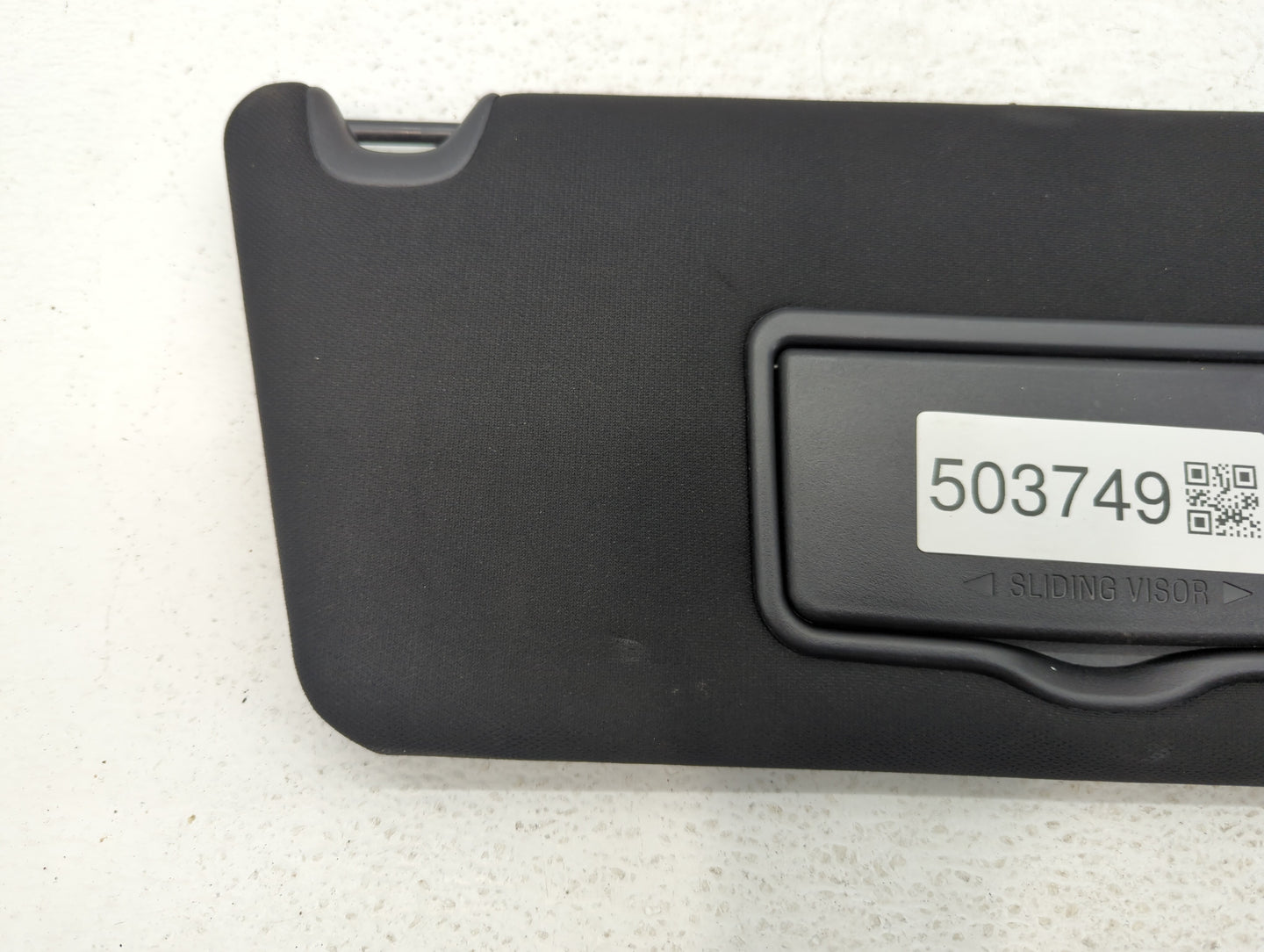 2017 Ford Explorer Sun Visor Shade Replacement Passenger Right Mirror Fits OEM Used Auto Parts - Oemusedautoparts1.com