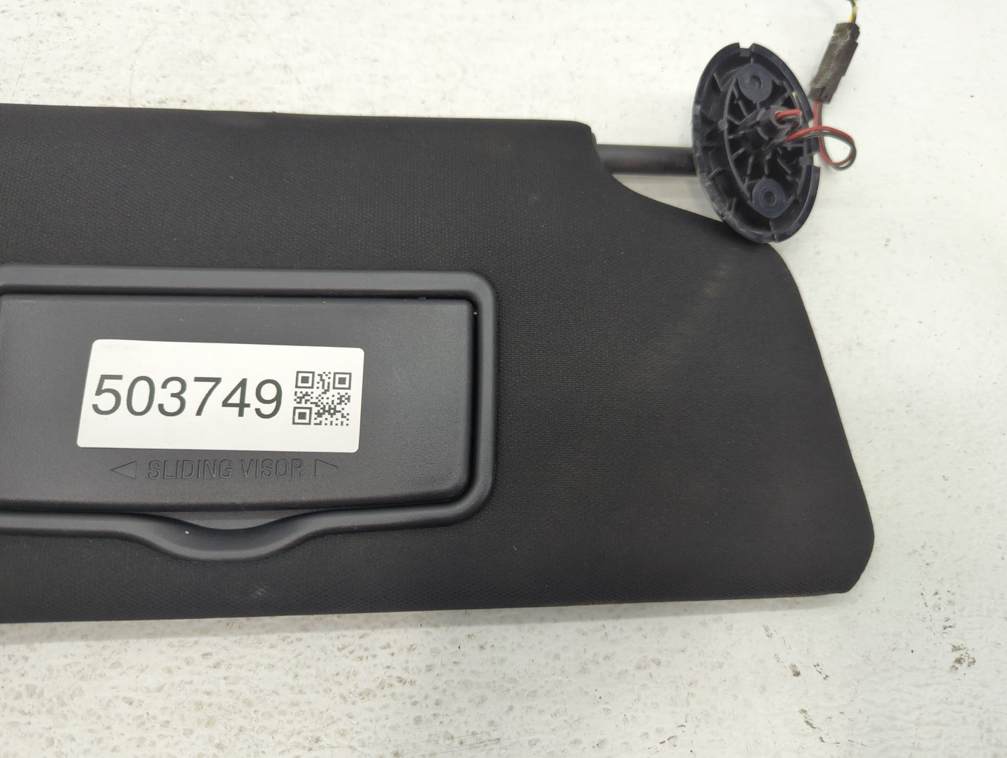 2017 Ford Explorer Sun Visor Shade Replacement Passenger Right Mirror Fits OEM Used Auto Parts - Oemusedautoparts1.com