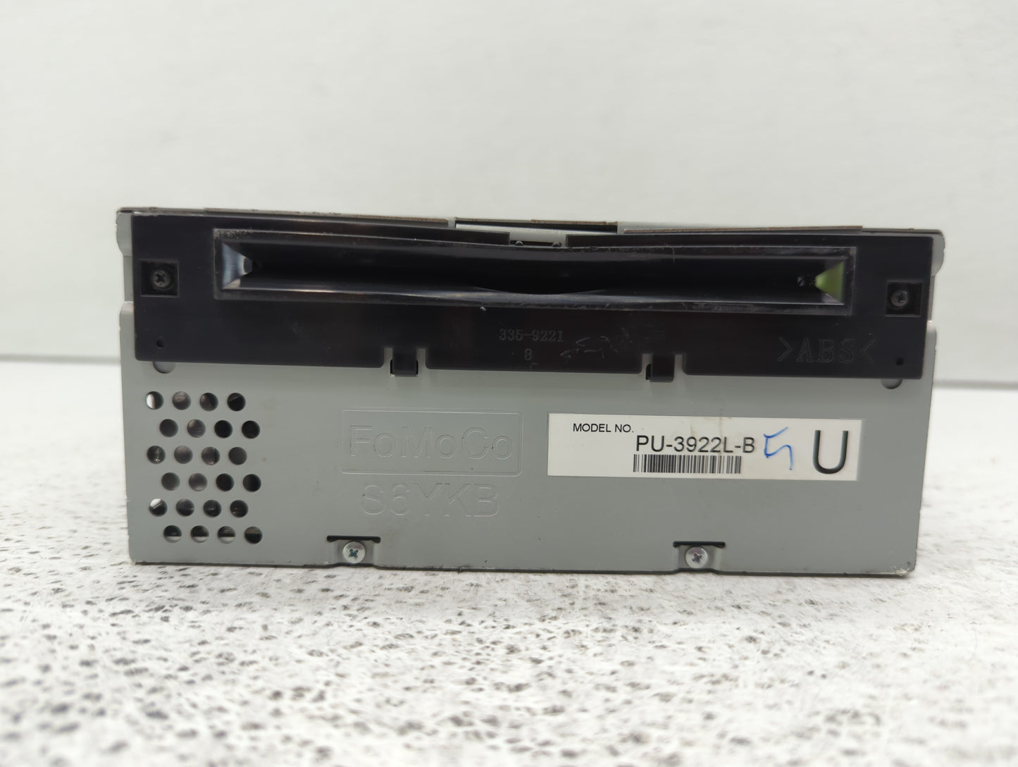 2017 Ford Explorer Radio AM FM Cd Player Receiver Replacement P/N:GB5T-19C107-BG HB5T-19C107-CB Fits OEM Used Auto Parts - O