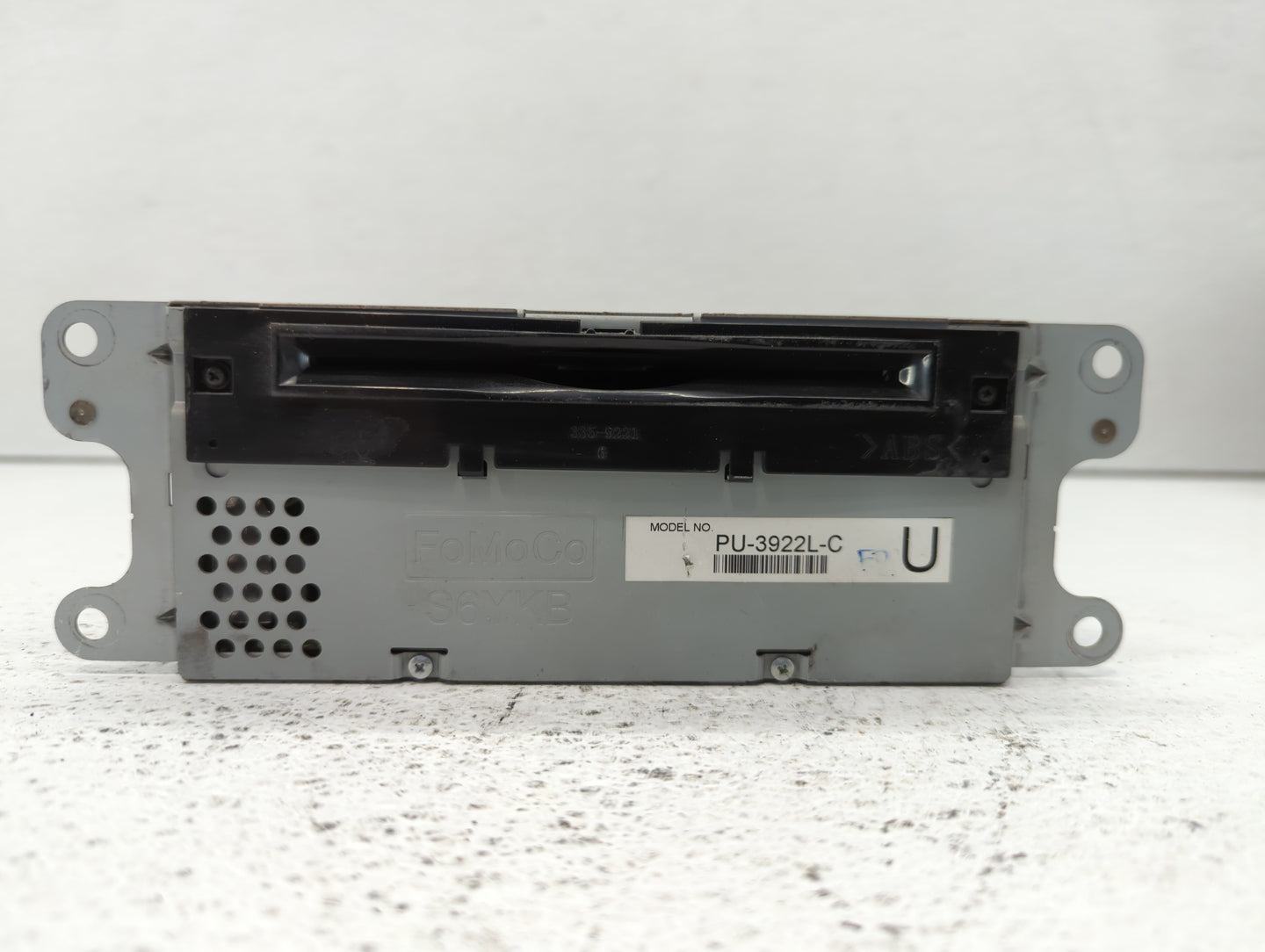 2017 Ford Explorer Radio AM FM Cd Player Receiver Replacement P/N:HB5T-19C107-BA Fits OEM Used Auto Parts - Oemusedautoparts