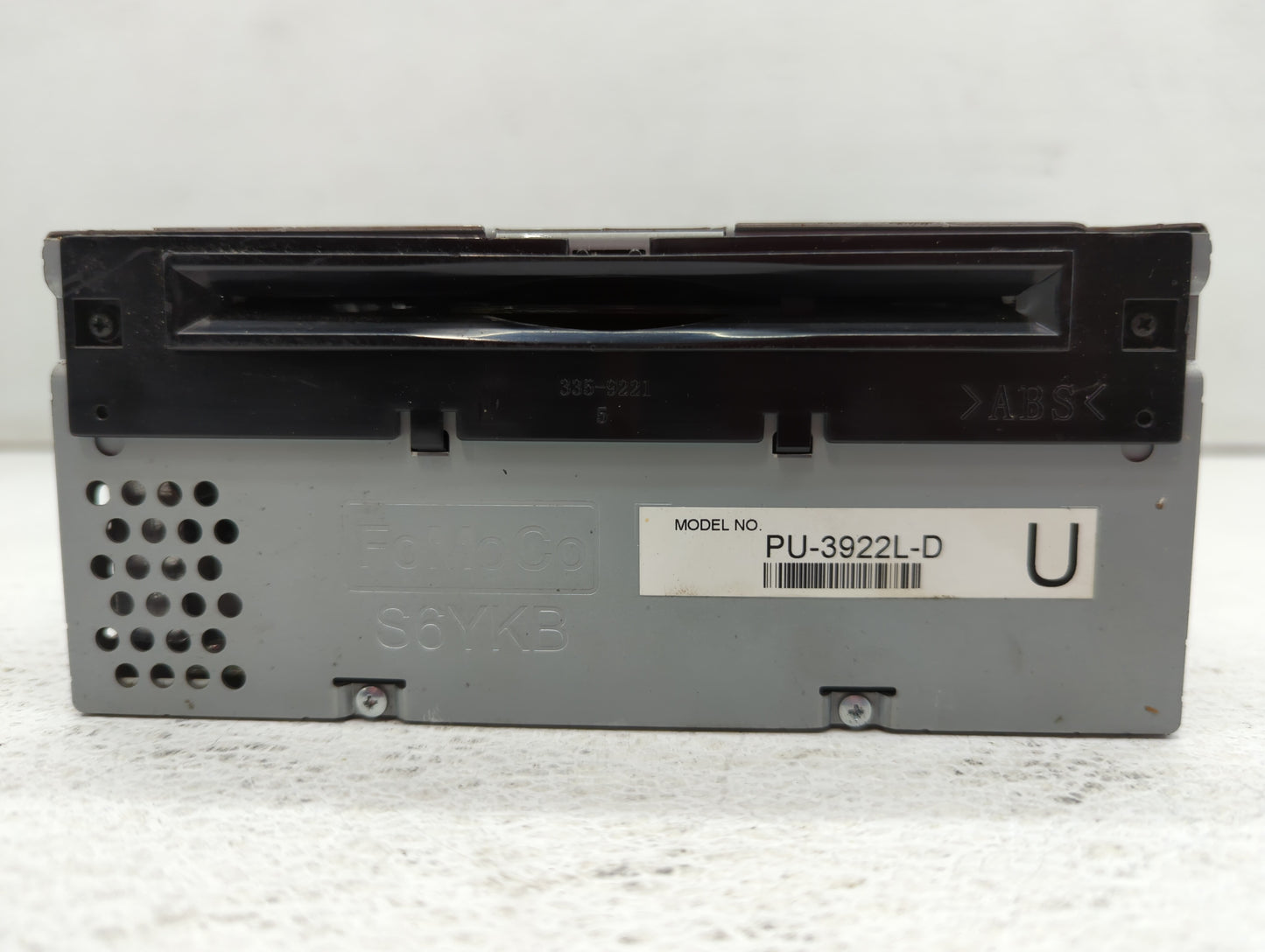 2017 Ford Explorer Radio AM FM Cd Player Receiver Replacement P/N:HB5T-19C107-BB Fits OEM Used Auto Parts - Oemusedautoparts