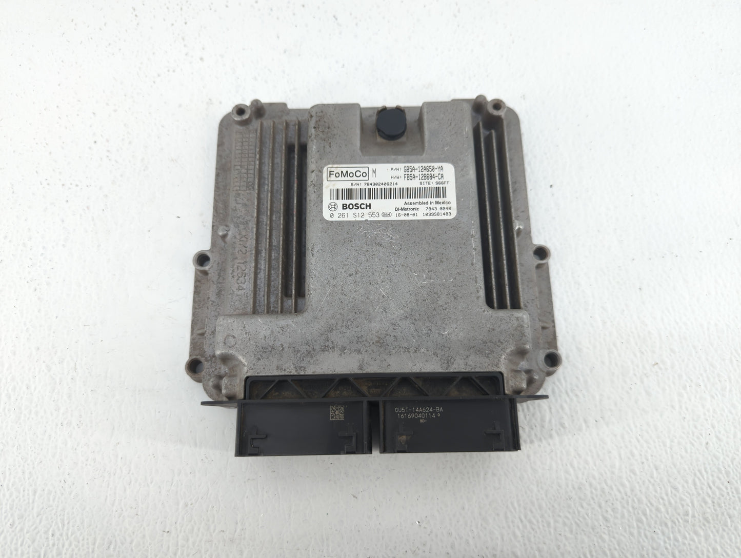 2016-2019 Ford Explorer PCM Engine Control Computer ECU ECM PCU OEM P/N:FB5A-12B684-CA GB5A-12A650-YA Fits OEM Used Auto Par