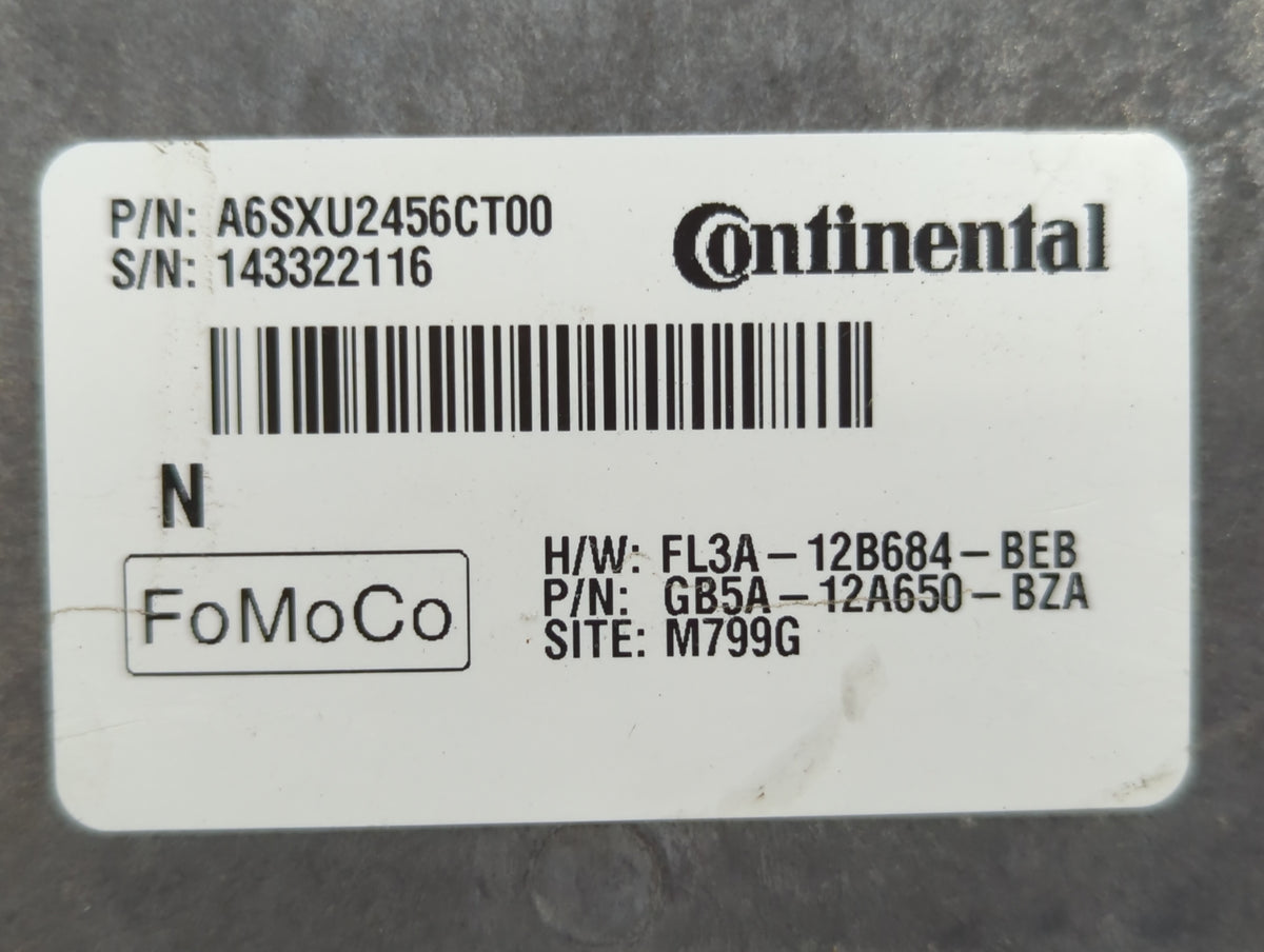 2016-2019 Ford Explorer PCM Engine Control Computer ECU ECM PCU OEM P/N:GB5A-12A650-BZA FL3A-12B684-BEB OEM Used Auto Parts 