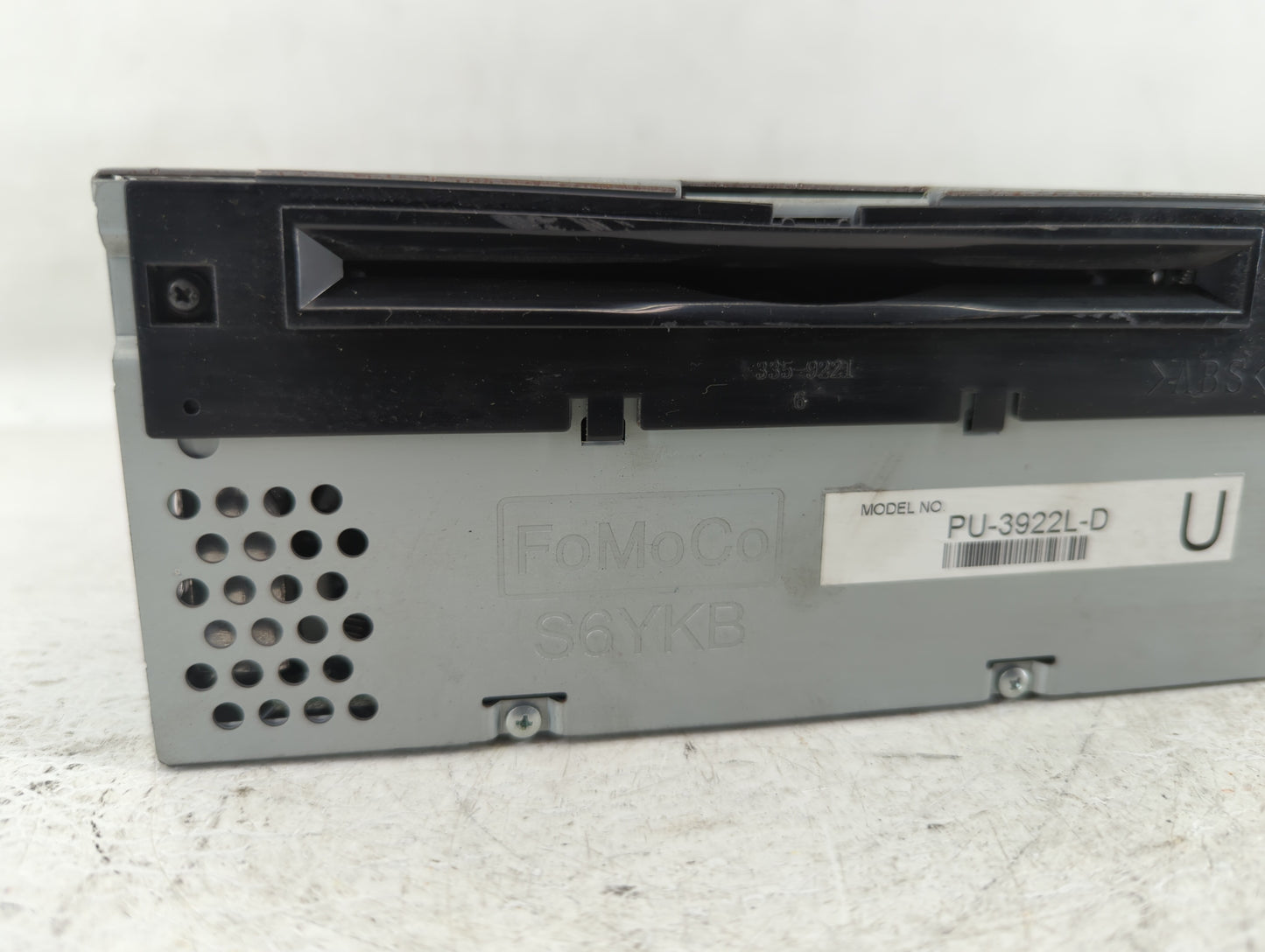2017 Ford Explorer Radio AM FM Cd Player Receiver Replacement P/N:HB5T-19C107-BB Fits OEM Used Auto Parts - Oemusedautoparts