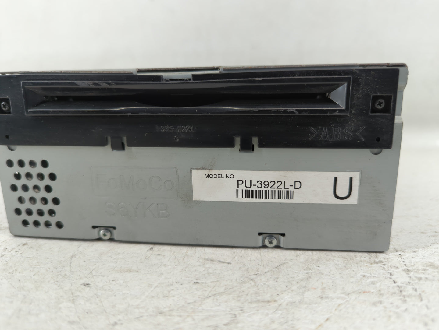 2017 Ford Explorer Radio AM FM Cd Player Receiver Replacement P/N:HB5T-19C107-BB Fits OEM Used Auto Parts - Oemusedautoparts