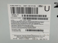 2016-2017 Ford Explorer Radio AM FM Cd Player Receiver Replacement P/N:GB5T-19C107-BG Fits Fits 2016 2017 OEM Used Auto Part