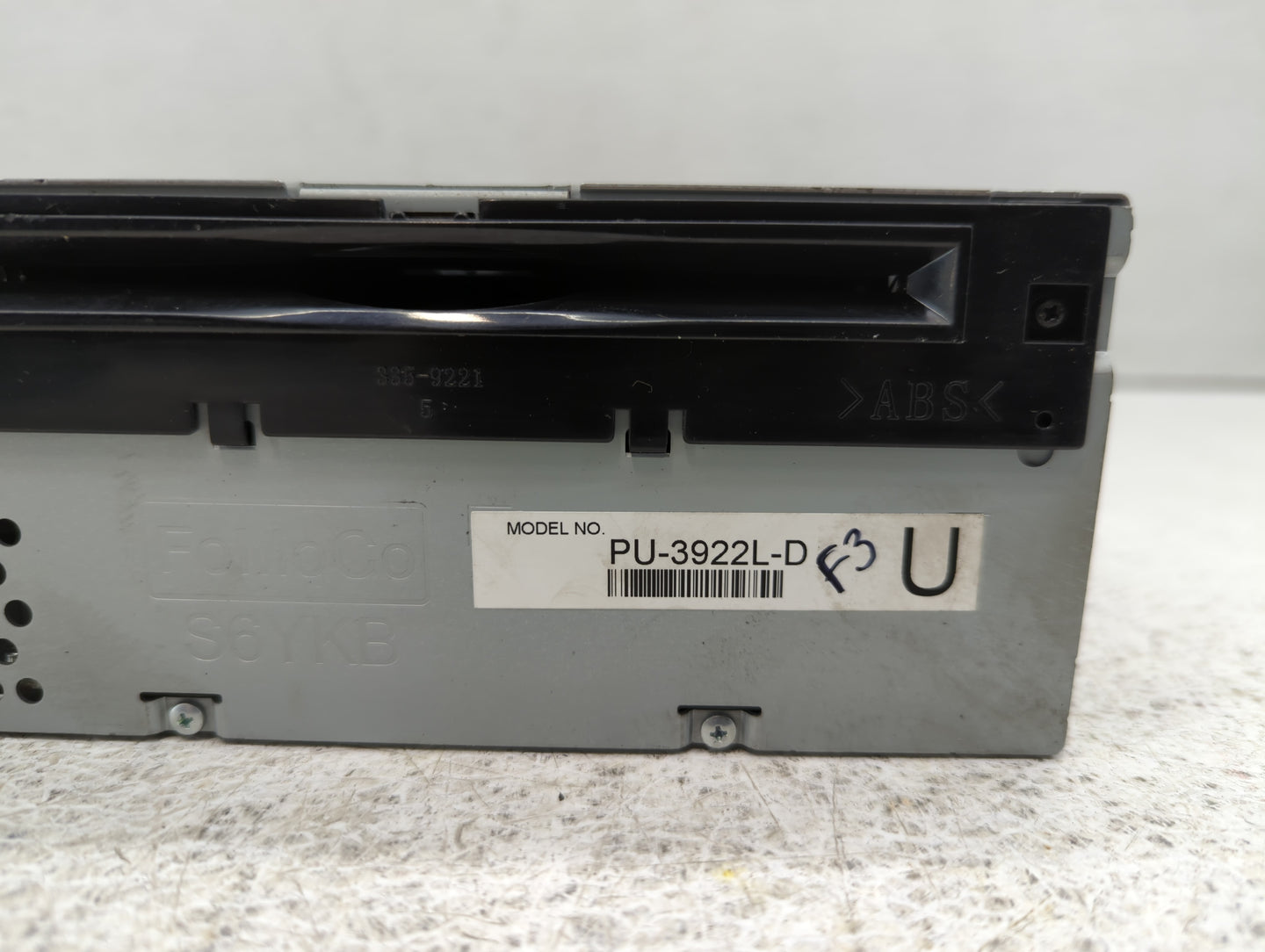 2017 Ford Explorer Radio AM FM Cd Player Receiver Replacement P/N:HB5T-19C107-BB HB5T-19C107-BA Fits OEM Used Auto Parts - O