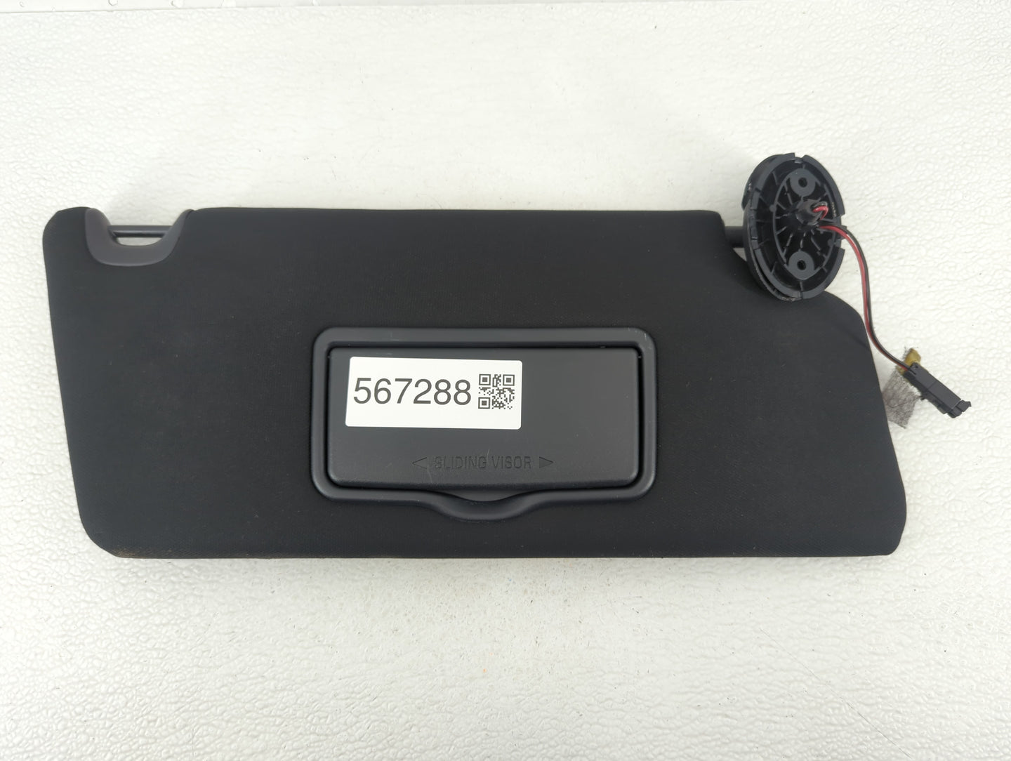 2017 Ford Explorer Sun Visor Shade Replacement Passenger Right Mirror Fits OEM Used Auto Parts - Oemusedautoparts1.com