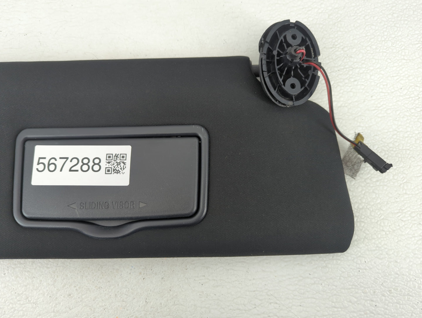 2017 Ford Explorer Sun Visor Shade Replacement Passenger Right Mirror Fits OEM Used Auto Parts - Oemusedautoparts1.com