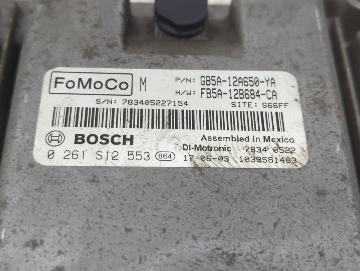 2016-2019 Ford Explorer PCM Engine Control Computer ECU ECM PCU OEM P/N:GB5A-12A650-YA Fits 2015 2016 2017 2018 2019 OEM Use