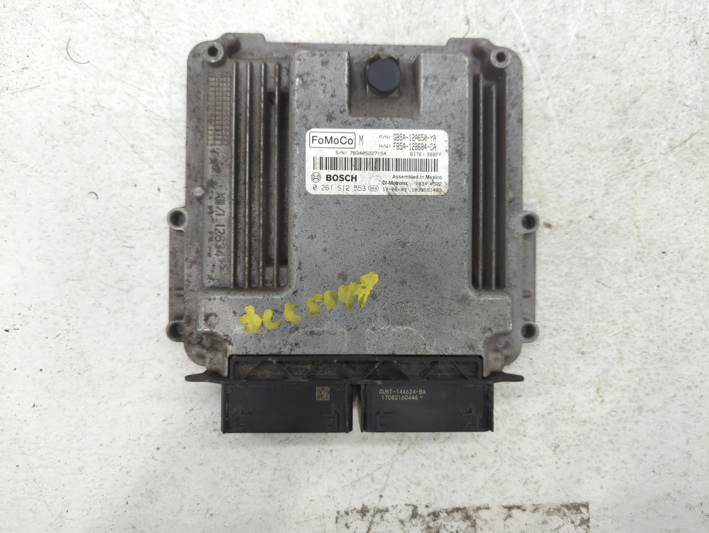 2016-2019 Ford Explorer PCM Engine Control Computer ECU ECM PCU OEM P/N:GB5A-12A650-YA Fits Fits 2015 2016 2017 2018 2019 OE