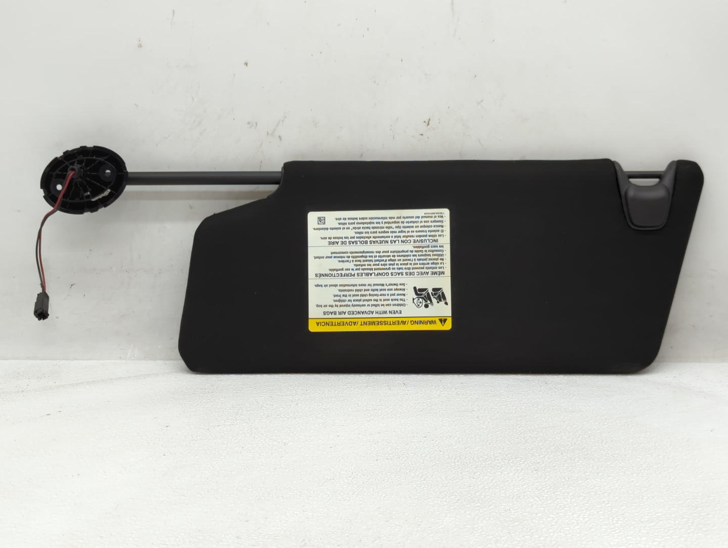 2017 Ford Explorer Sun Visor Shade Replacement Passenger Right Mirror Fits OEM Used Auto Parts - Oemusedautoparts1.com