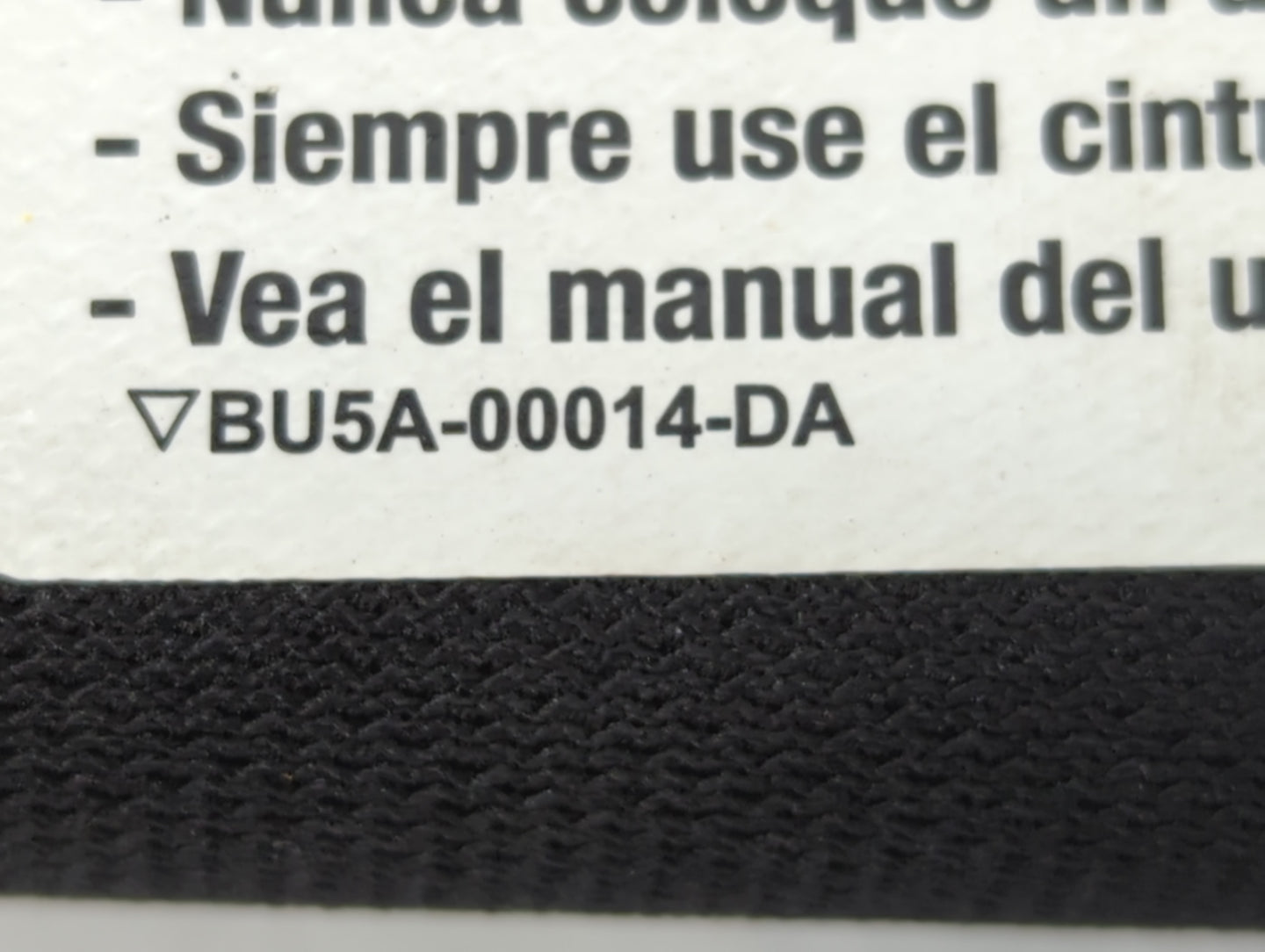 2017 Ford Explorer Sun Visor Shade Replacement Driver Left Mirror Fits OEM Used Auto Parts - Oemusedautoparts1.com