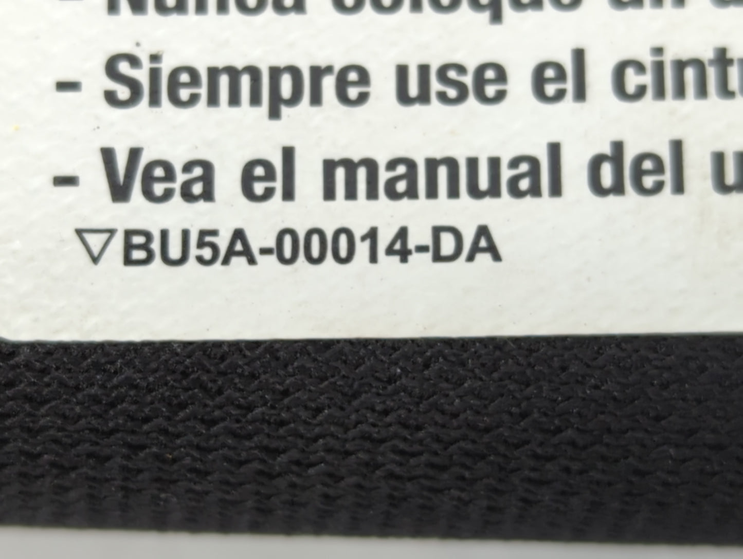 2017 Ford Explorer Sun Visor Shade Replacement Driver Left Mirror Fits OEM Used Auto Parts - Oemusedautoparts1.com