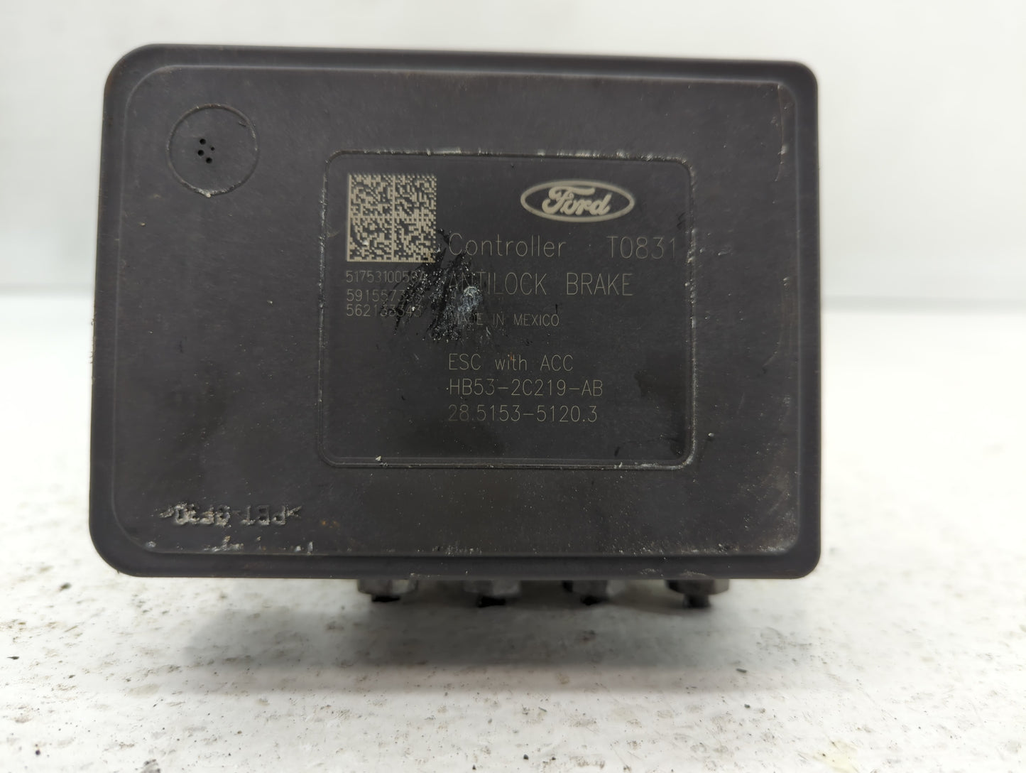 2017 Ford Explorer ABS Pump Control Module Replacement P/N:HB53-2C405-AC Fits OEM Used Auto Parts - Oemusedautoparts1.com