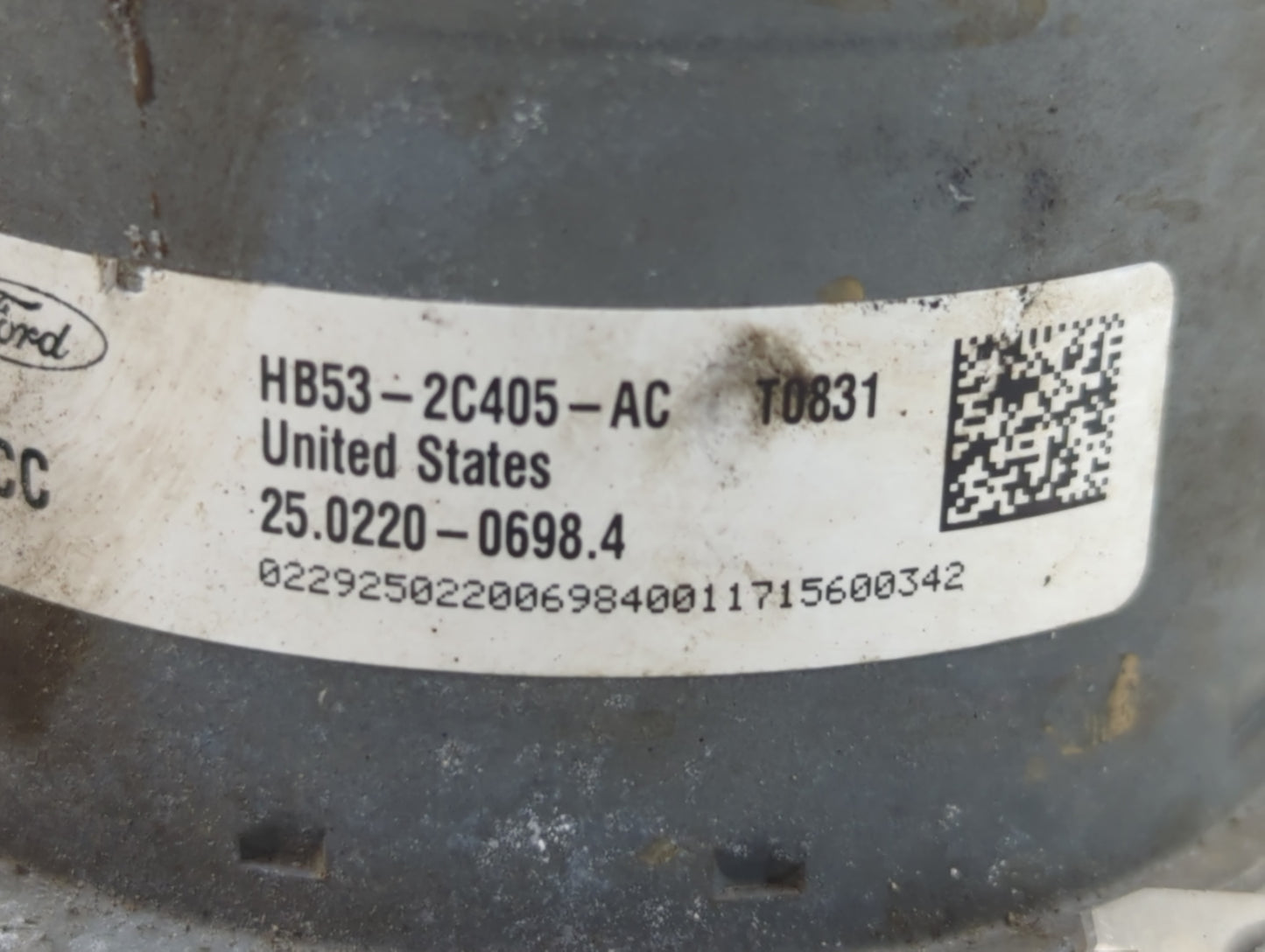 2017 Ford Explorer ABS Pump Control Module Replacement P/N:HB53-2C405-AC Fits OEM Used Auto Parts - Oemusedautoparts1.com