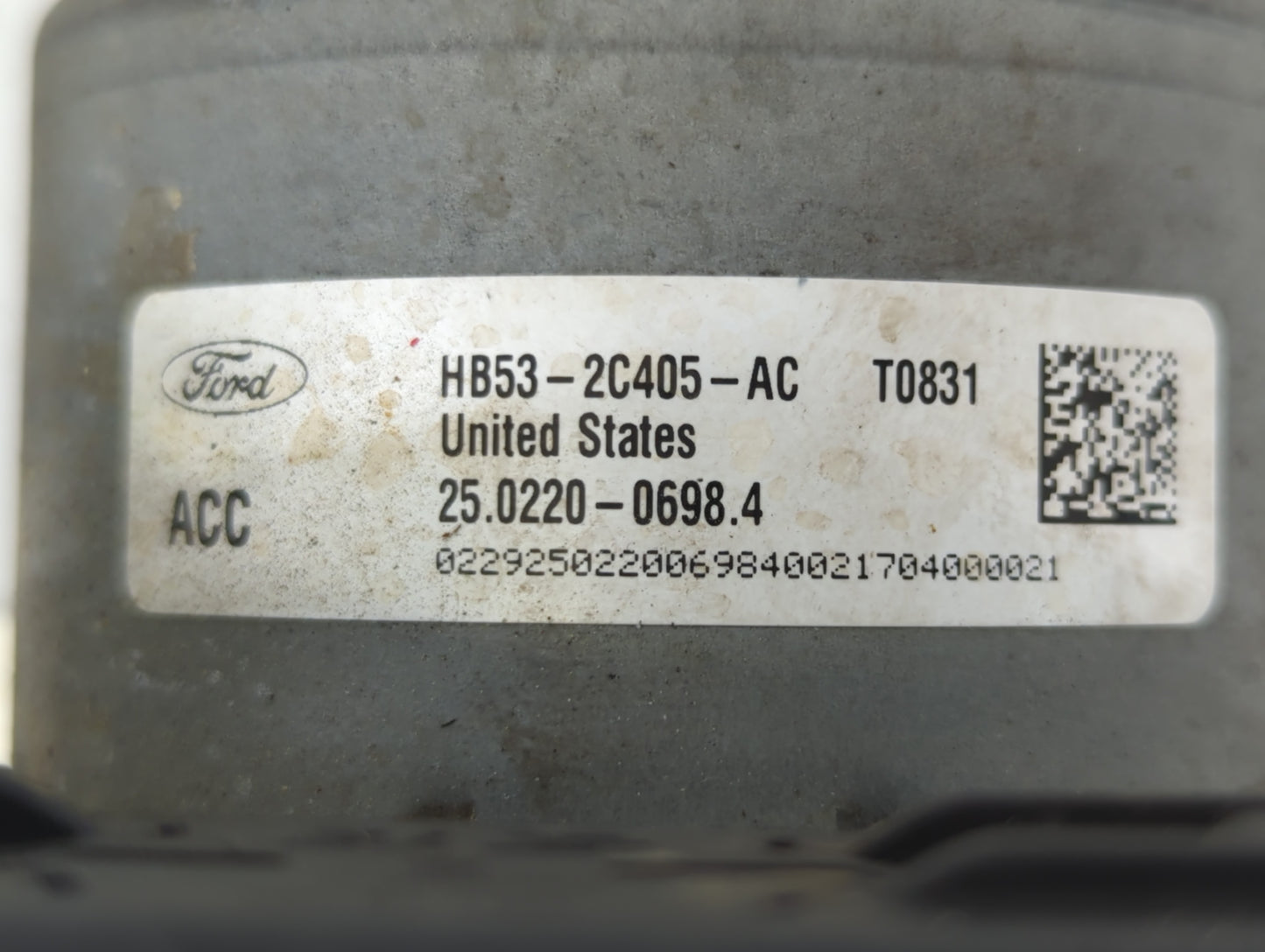 2017 Ford Explorer ABS Pump Control Module Replacement P/N:HB53-2C405-AC Fits OEM Used Auto Parts - Oemusedautoparts1.com