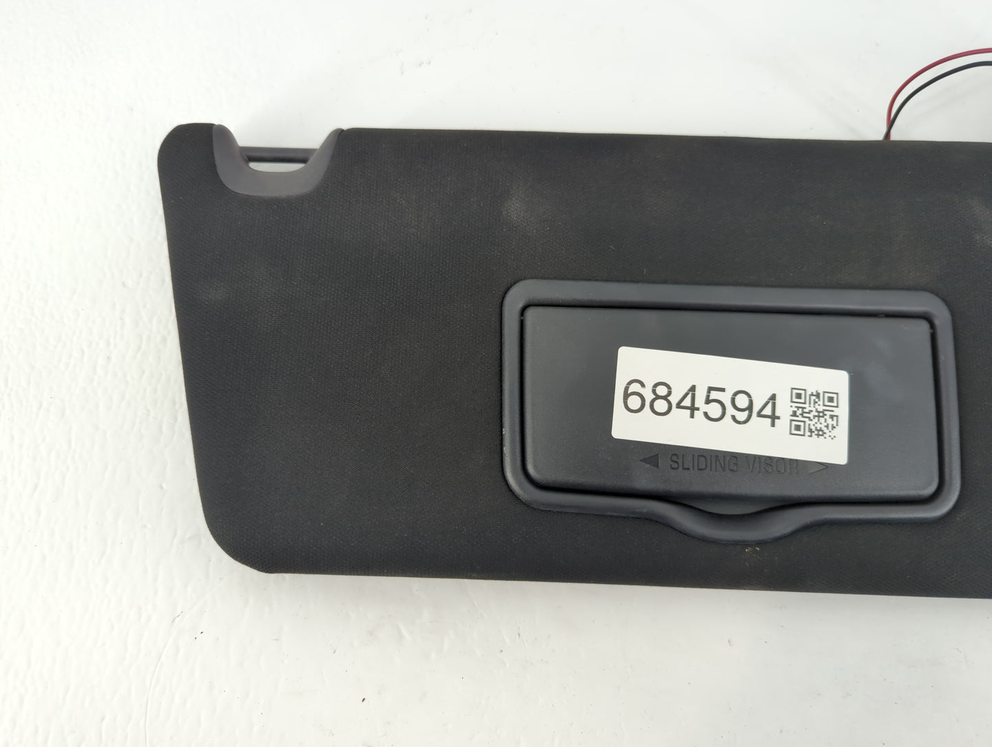2017 Ford Explorer Sun Visor Shade Replacement Passenger Right Mirror Fits OEM Used Auto Parts - Oemusedautoparts1.com