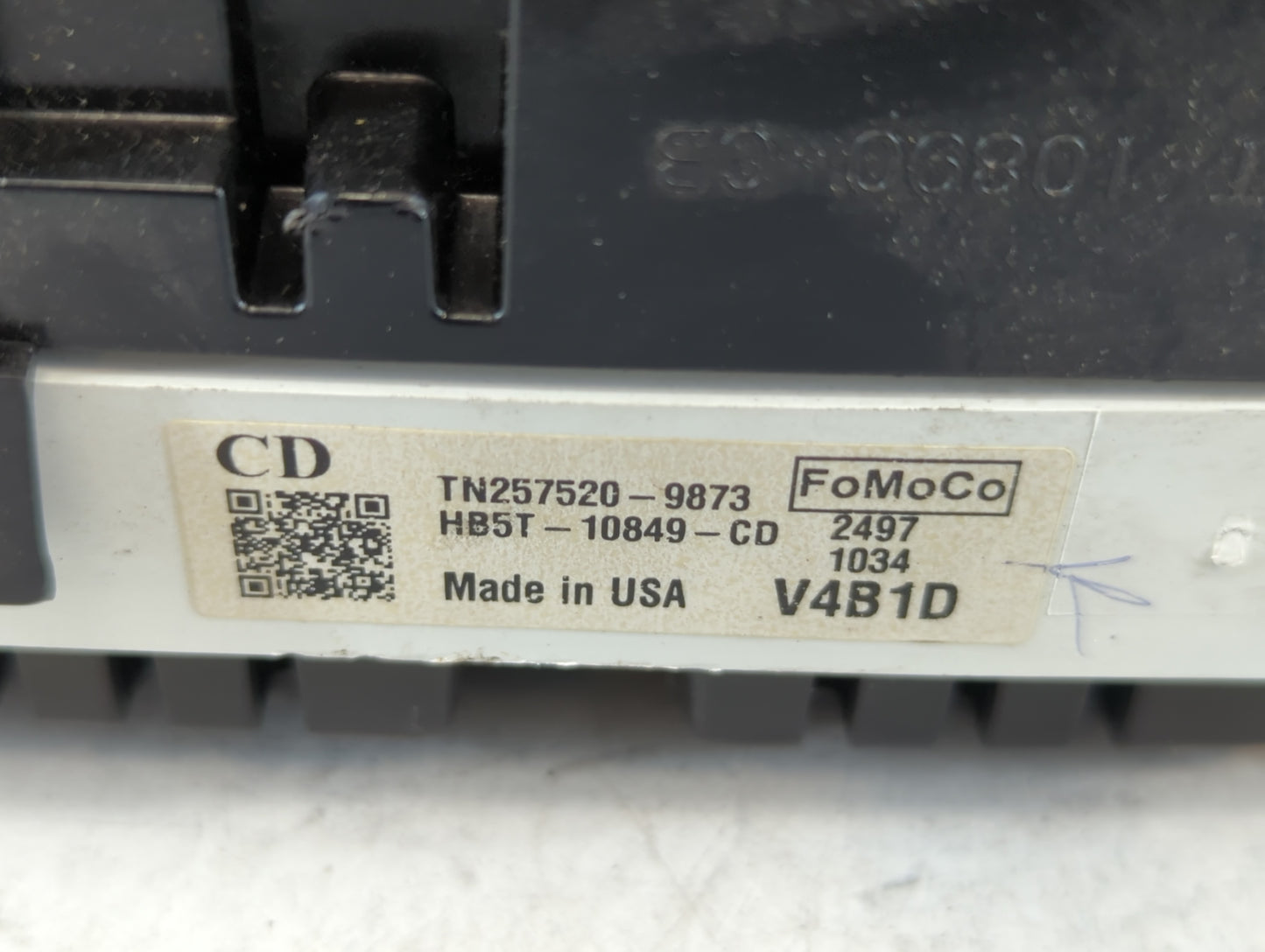 2017 Ford Explorer Instrument Cluster Speedometer Gauges P/N:HB5T-10849-CD Fits OEM Used Auto Parts - Oemusedautoparts1.com