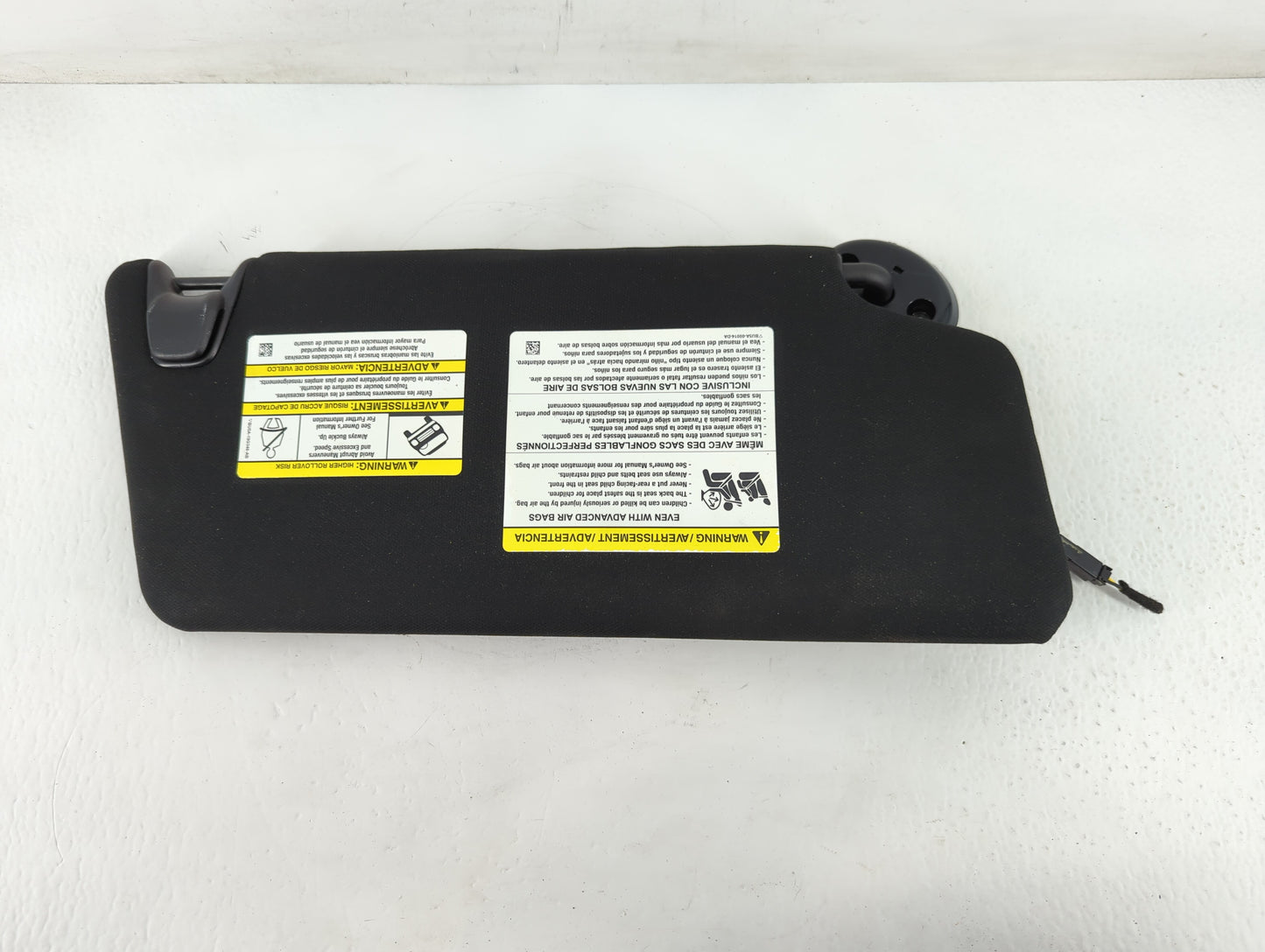 2017 Ford Explorer Sun Visor Shade Replacement Driver Left Mirror Fits OEM Used Auto Parts - Oemusedautoparts1.com