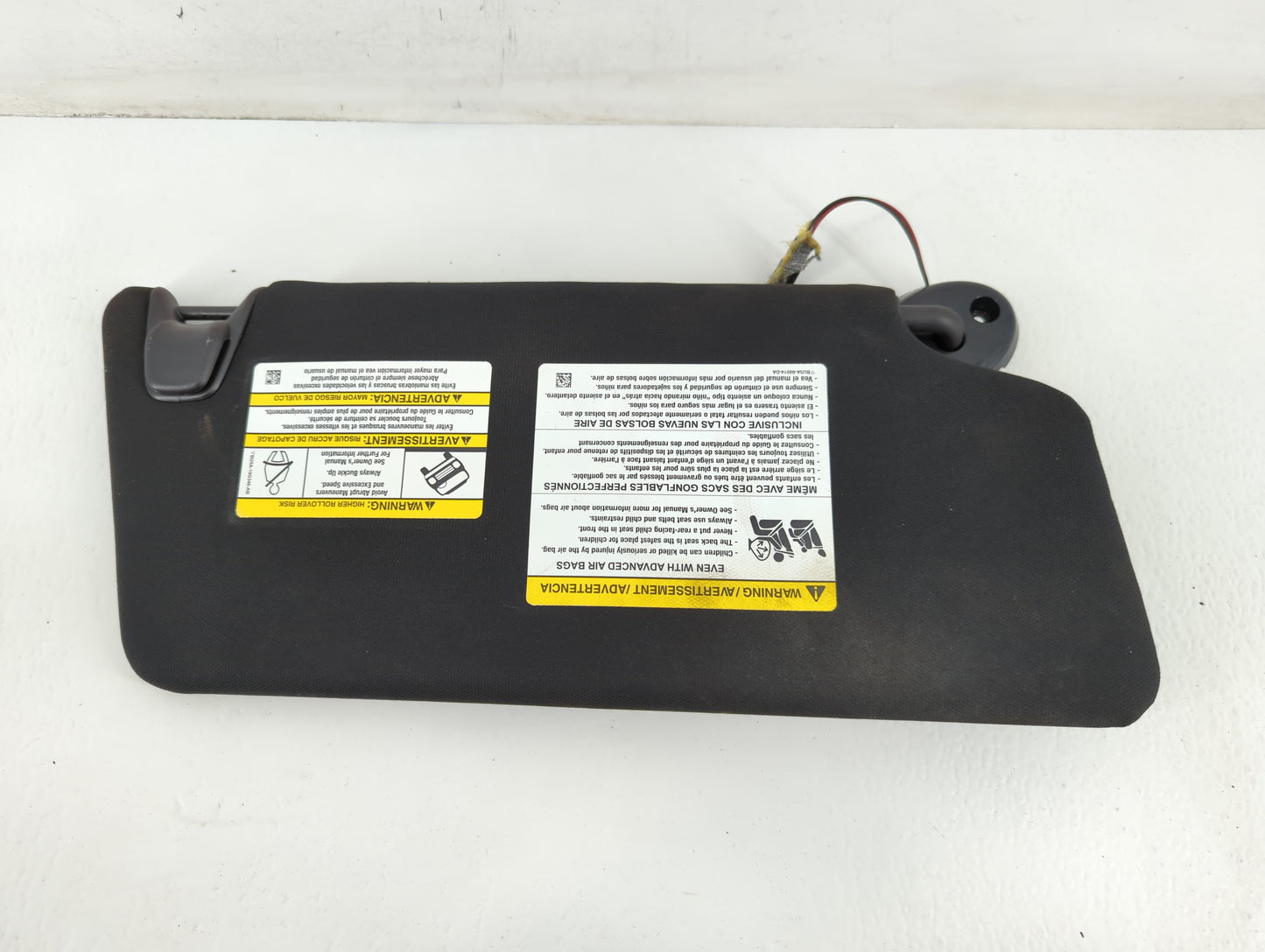 2017 Ford Explorer Sun Visor Shade Replacement Driver Left Mirror Fits OEM Used Auto Parts - Oemusedautoparts1.com